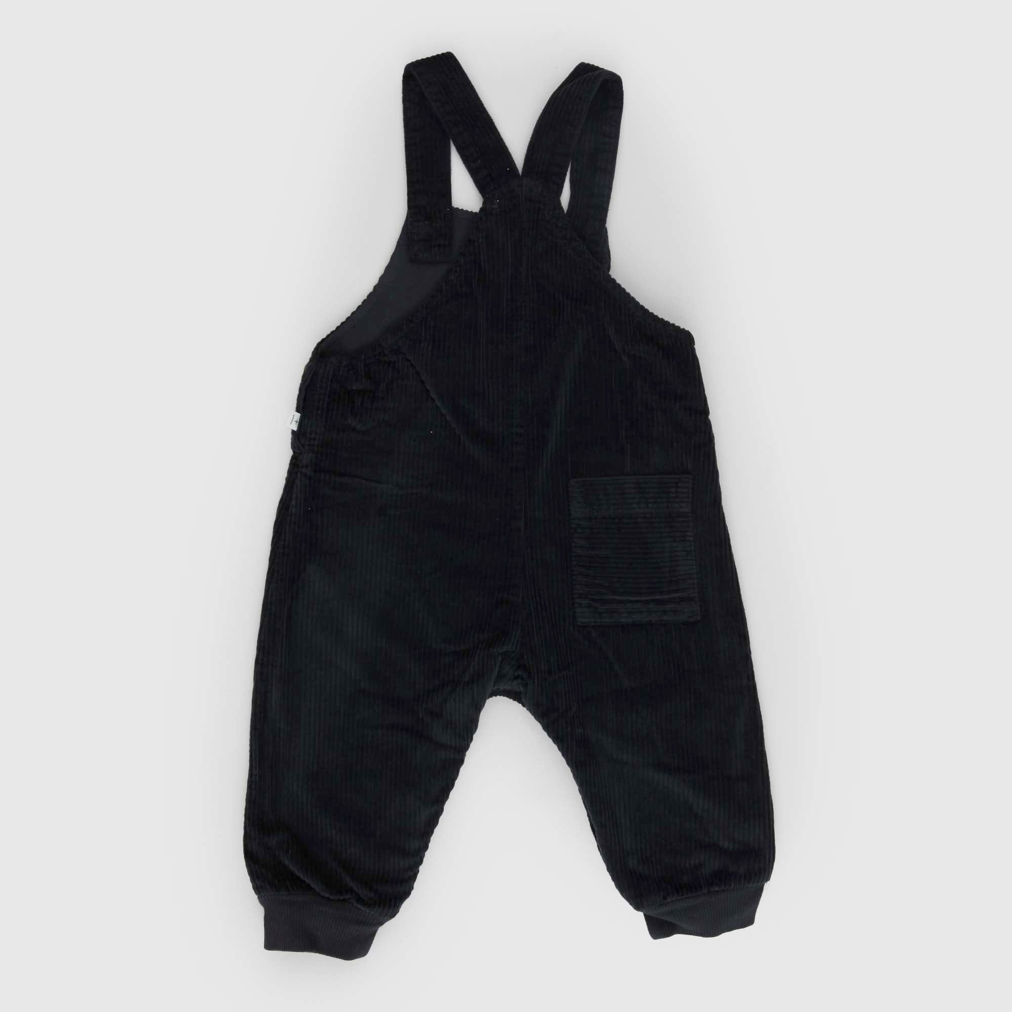 Salopette Adolf In Velluto A Coste Antracite - annameglio.com abbigliamento moda