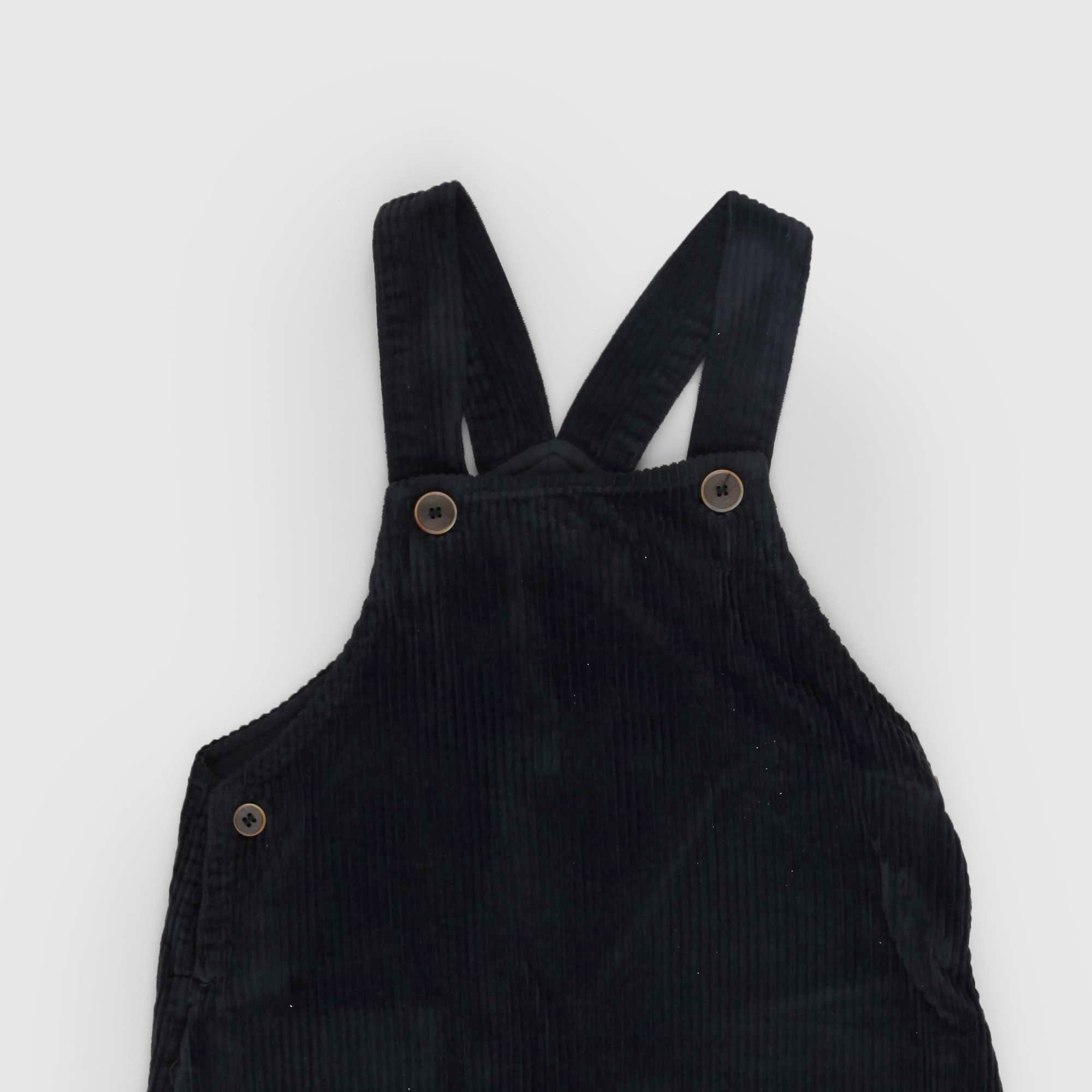 Salopette Adolf In Velluto A Coste Antracite - annameglio.com abbigliamento moda