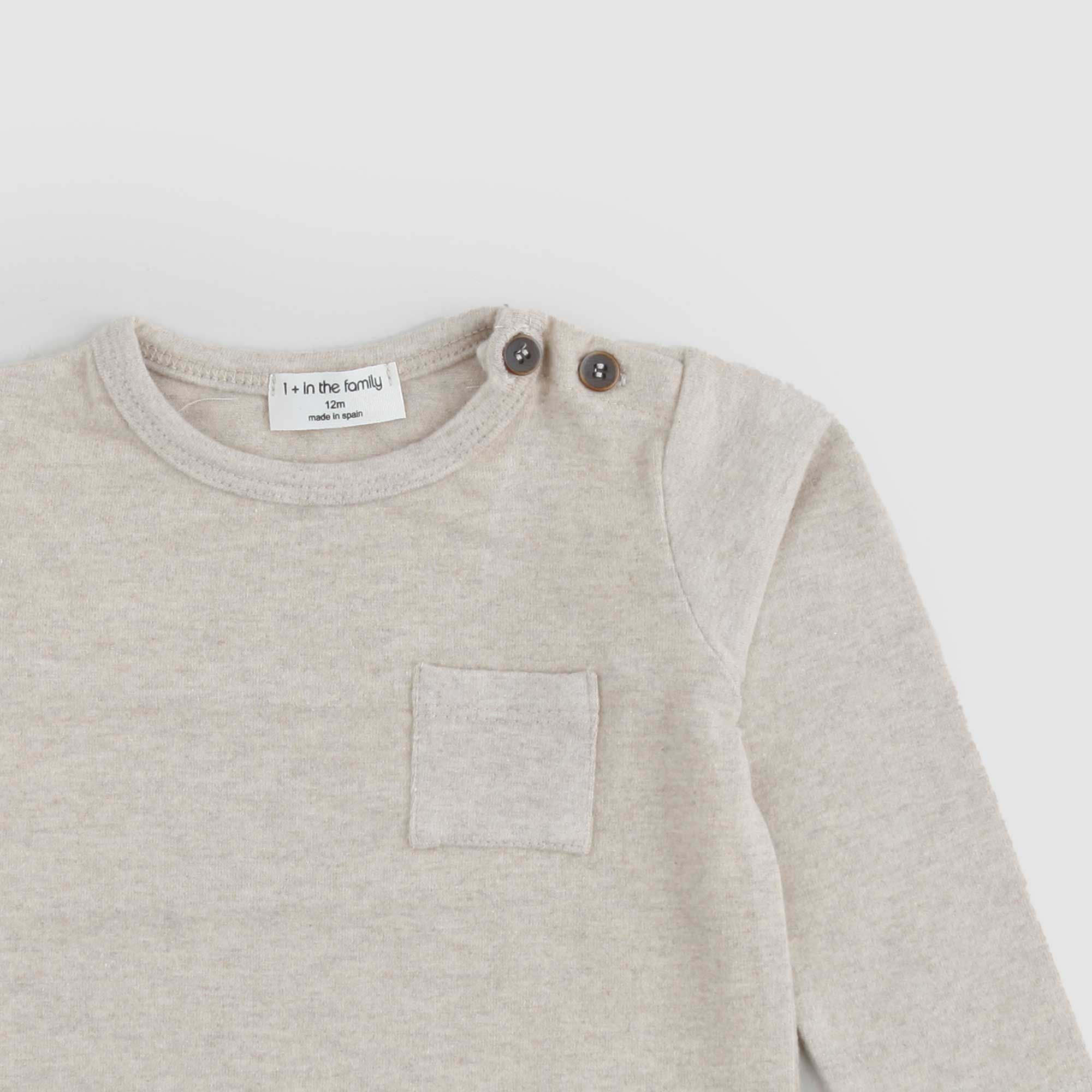 T-shirt con taschino beige - annameglio.com abbigliamento moda