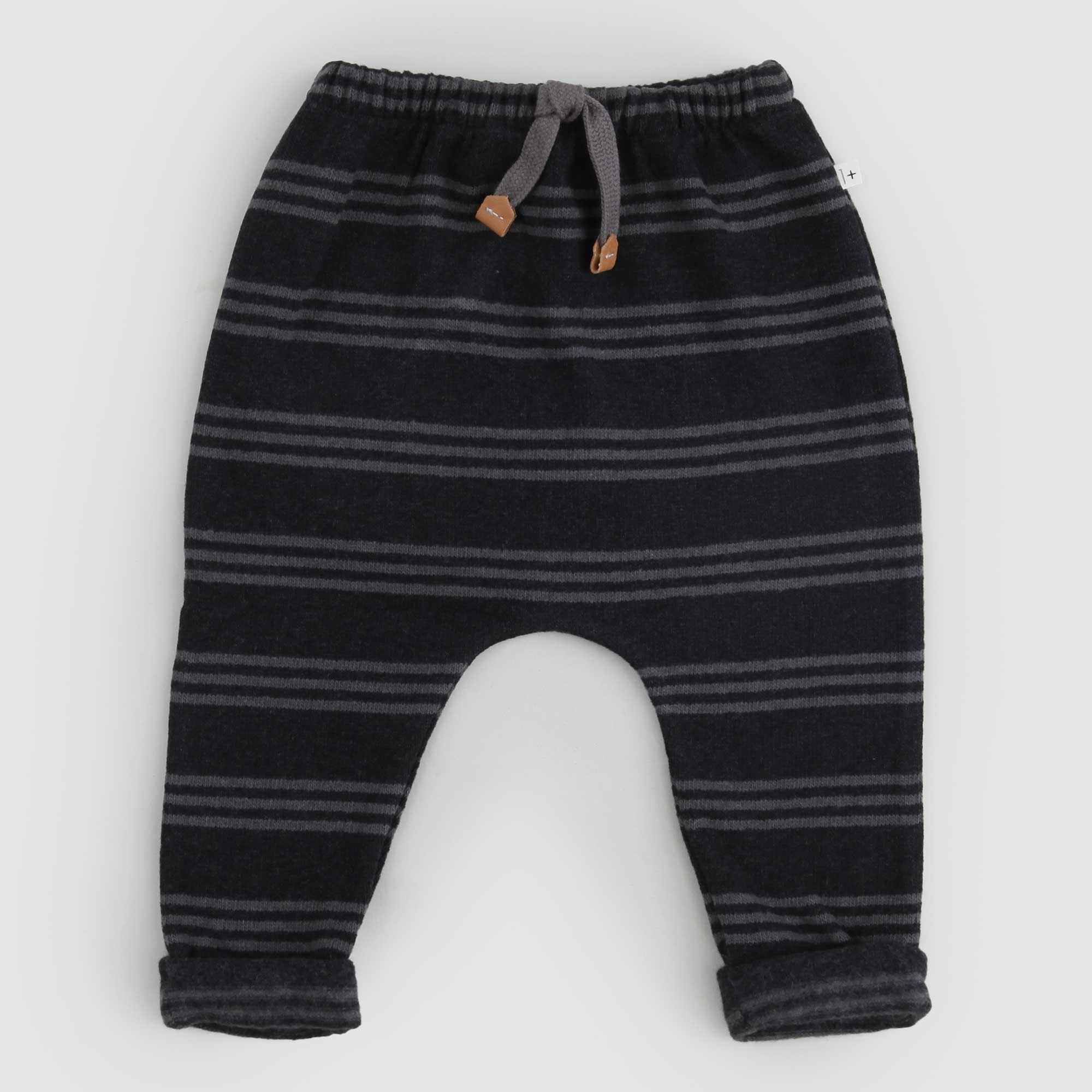 Pantaloni jogging a righe antracite - annameglio.com abbigliamento moda