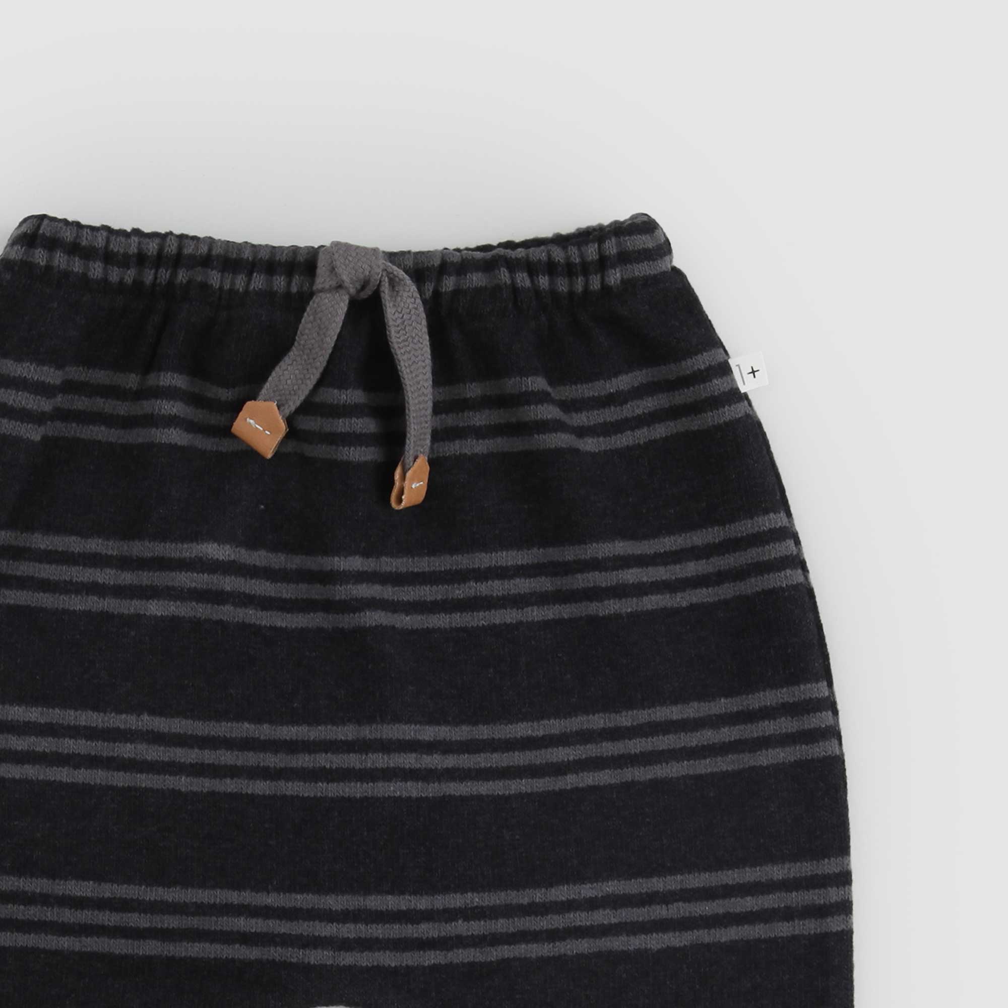 Pantaloni jogging a righe antracite - annameglio.com abbigliamento moda