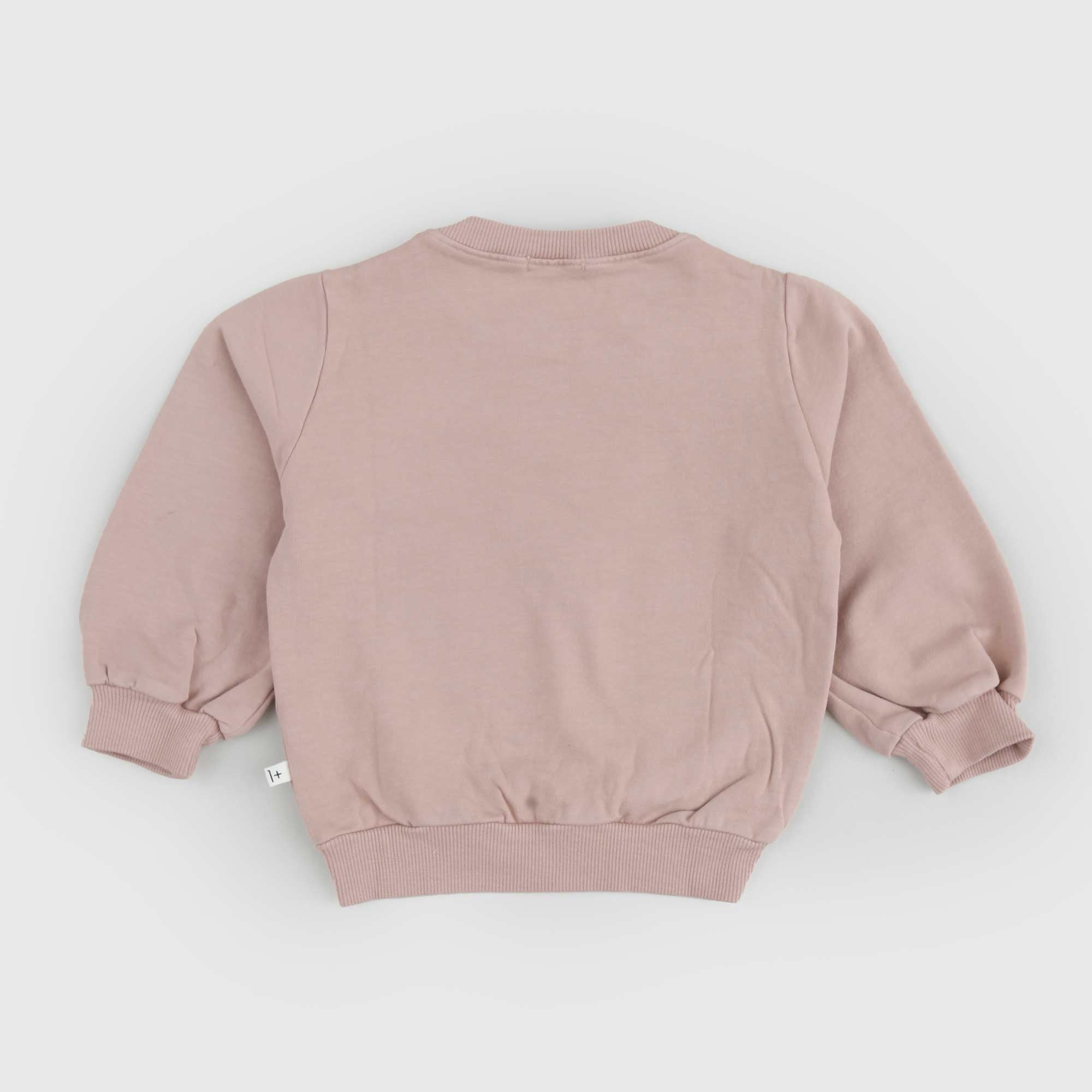 Felpa Rosa Antico One more in the family - annameglio.com abbigliamento moda