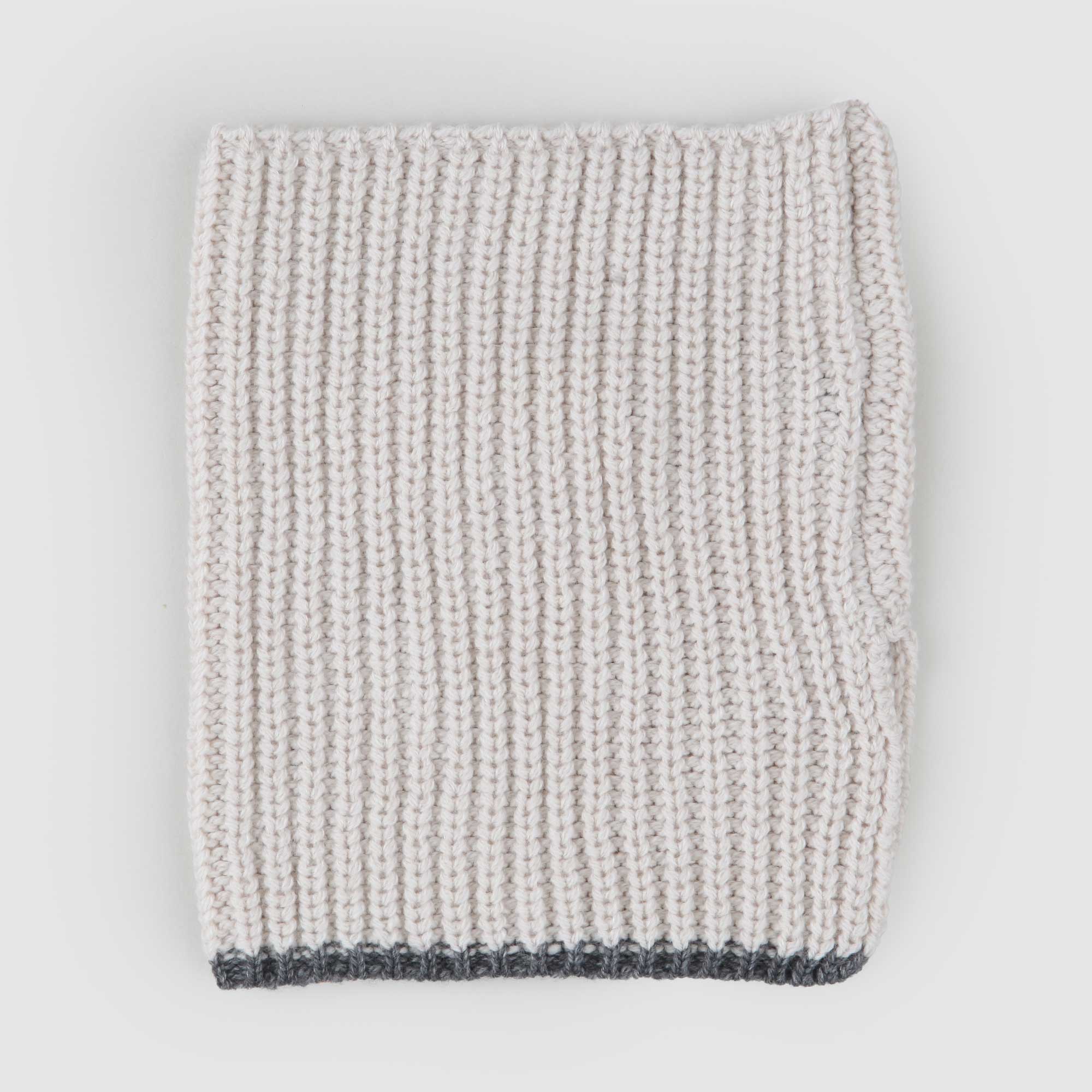 Scaldacollo Bianco in Lana Merino - annameglio.com abbigliamento moda