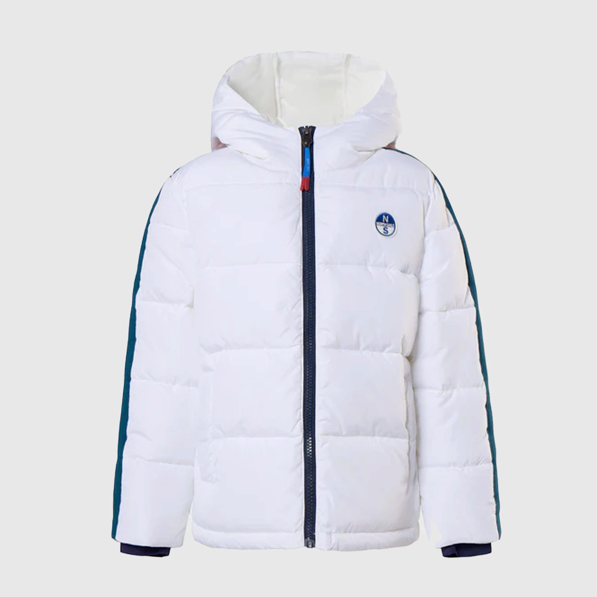 Piumino Bianco Firmato NORTH SAILS - annameglio.com abbigliamento moda