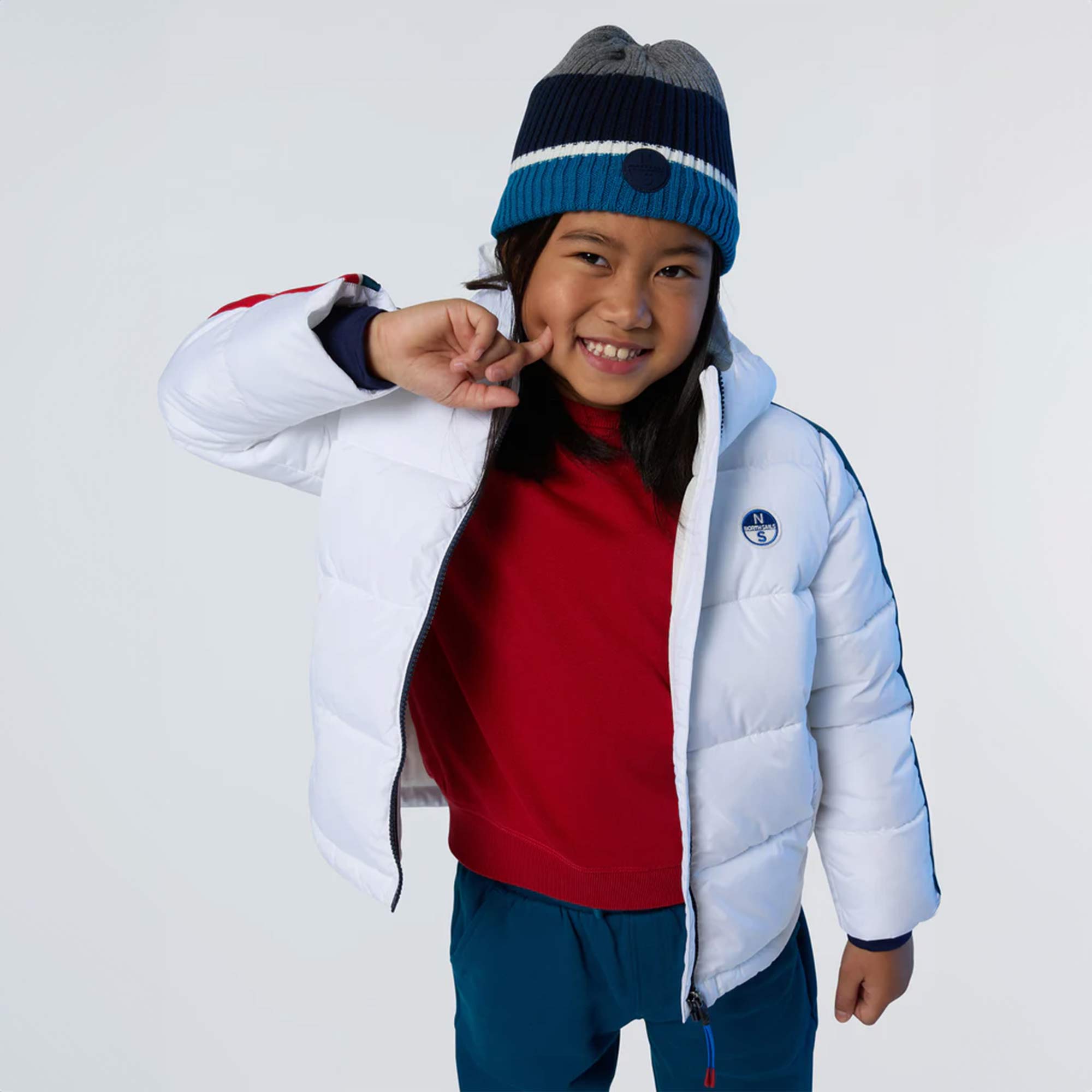 Piumino Bianco Firmato NORTH SAILS - annameglio.com abbigliamento moda