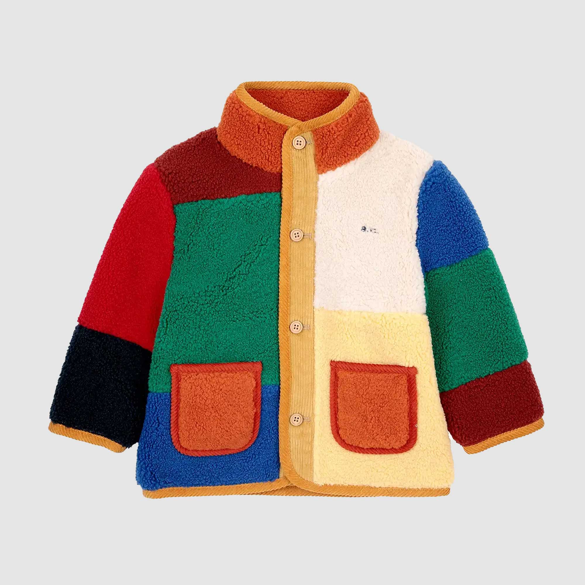 Giacca in Pile Colorato BOBO CHOSES - annameglio.com abbigliamento moda