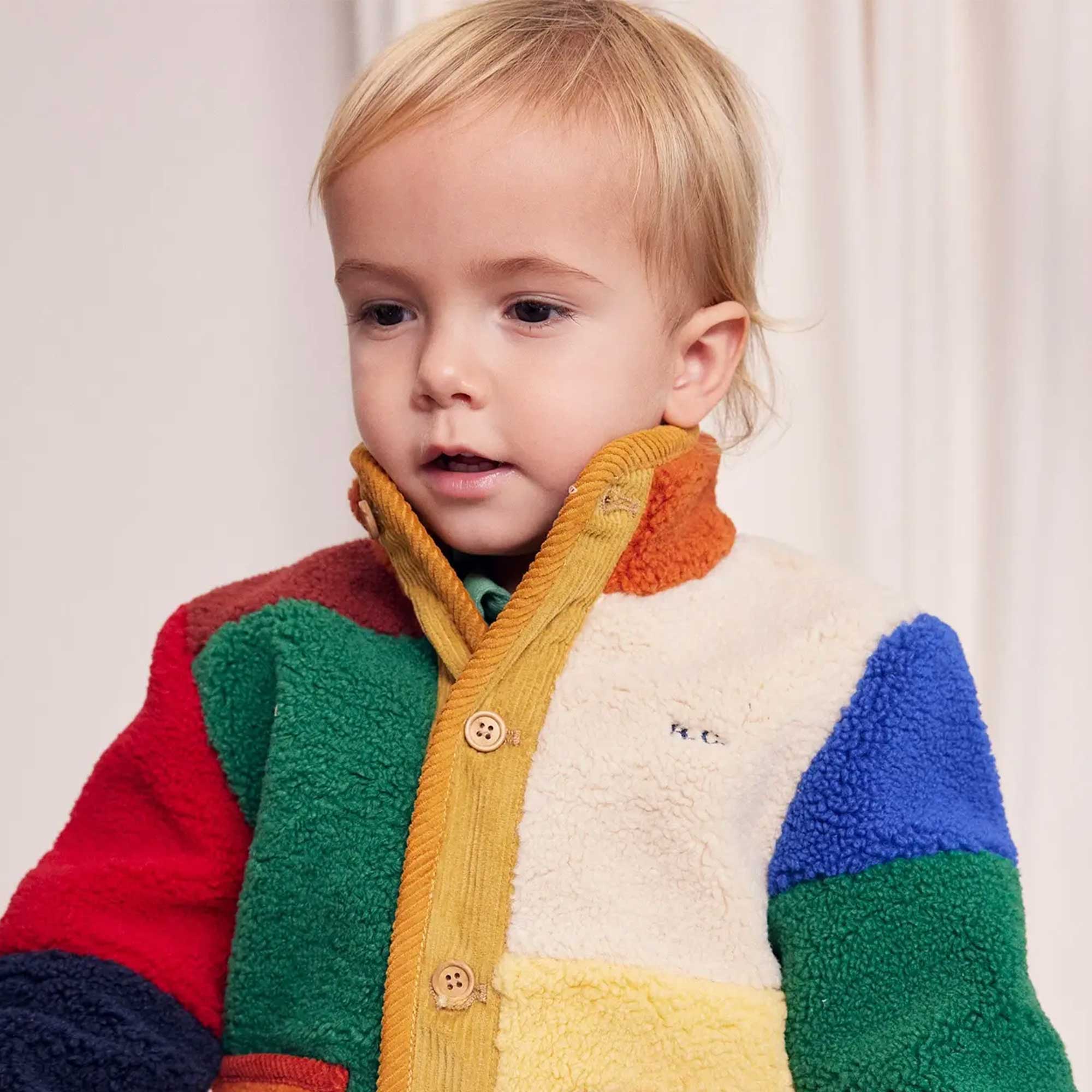 Giacca in Pile Colorato BOBO CHOSES - annameglio.com abbigliamento moda