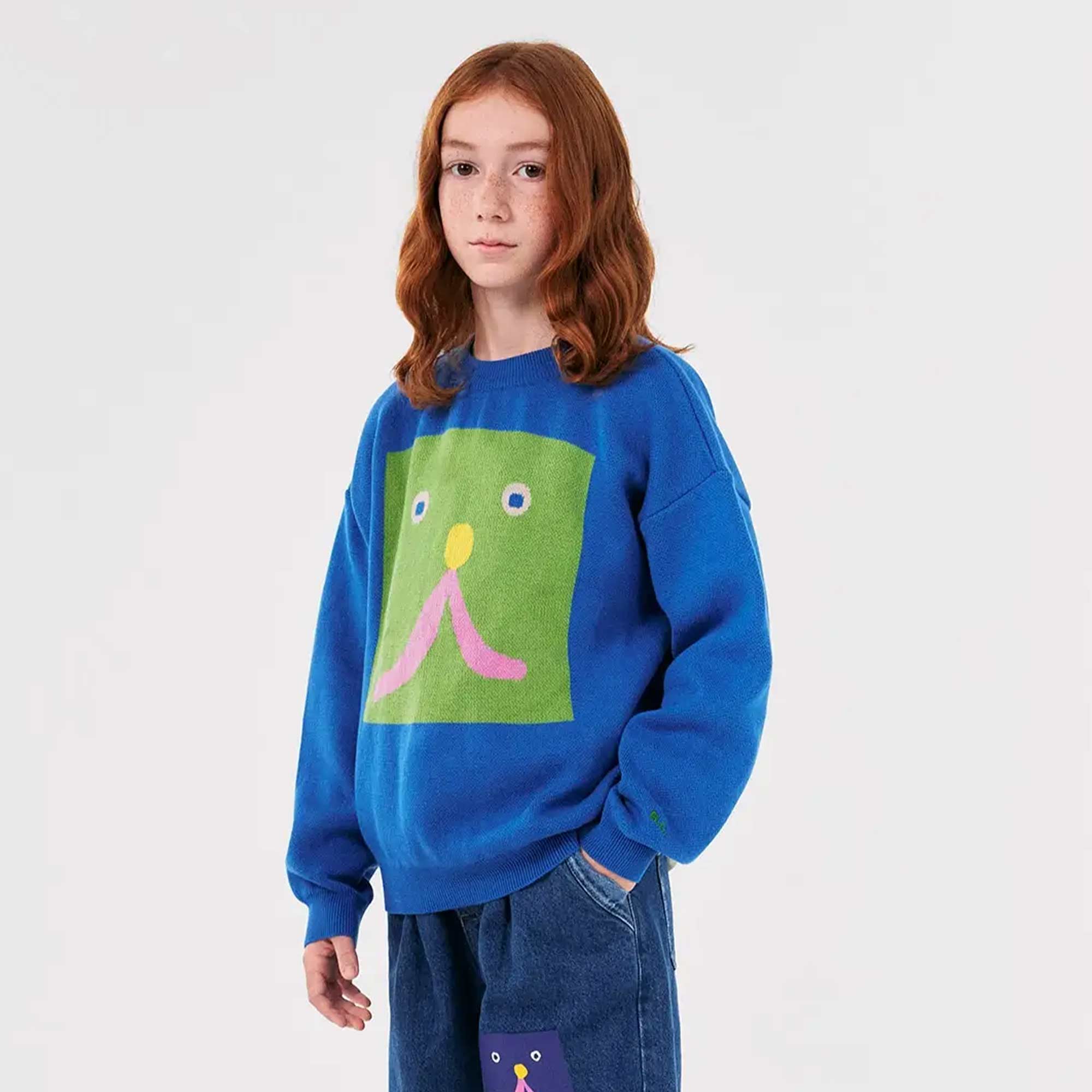 Pullover in Cotone con Ricamo - annameglio.com abbigliamento moda