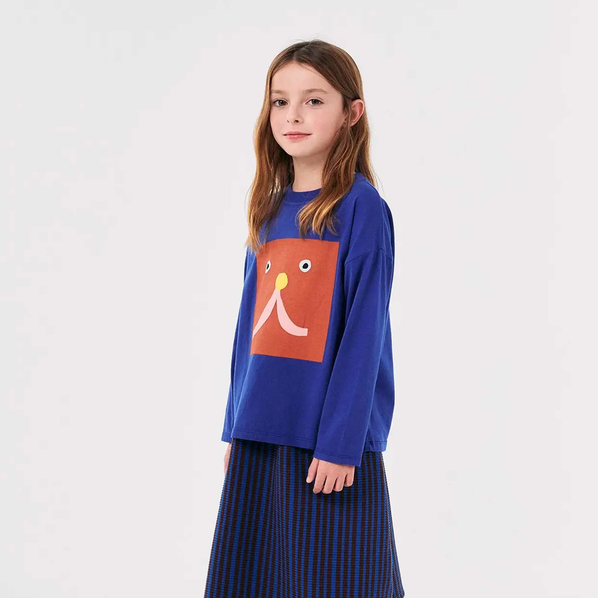 Maglia a maniche lunghe blu - annameglio.com abbigliamento moda