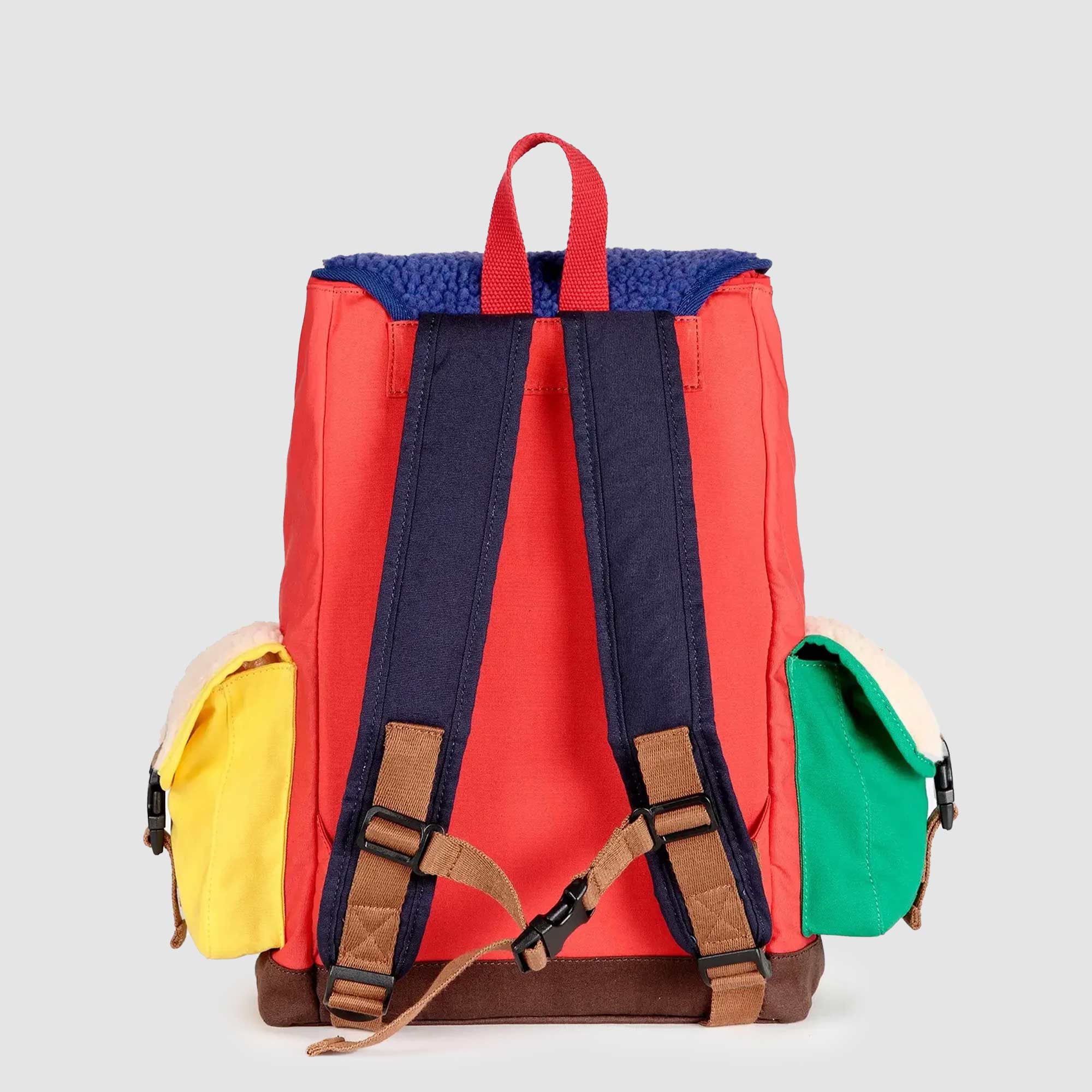 Zaino multicolore con dettagli Teddy - annameglio.com abbigliamento moda