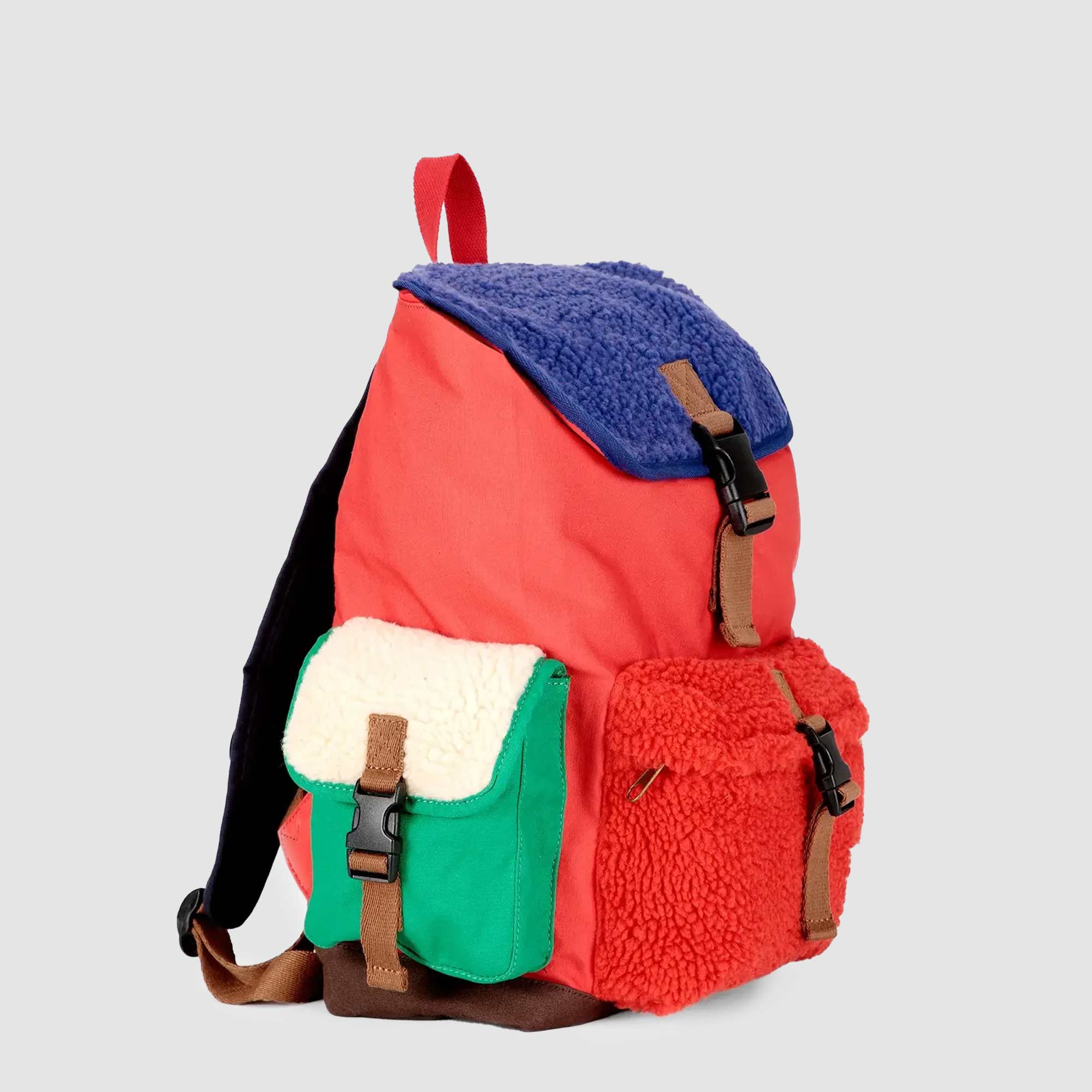 Zaino multicolore con dettagli Teddy - annameglio.com abbigliamento moda