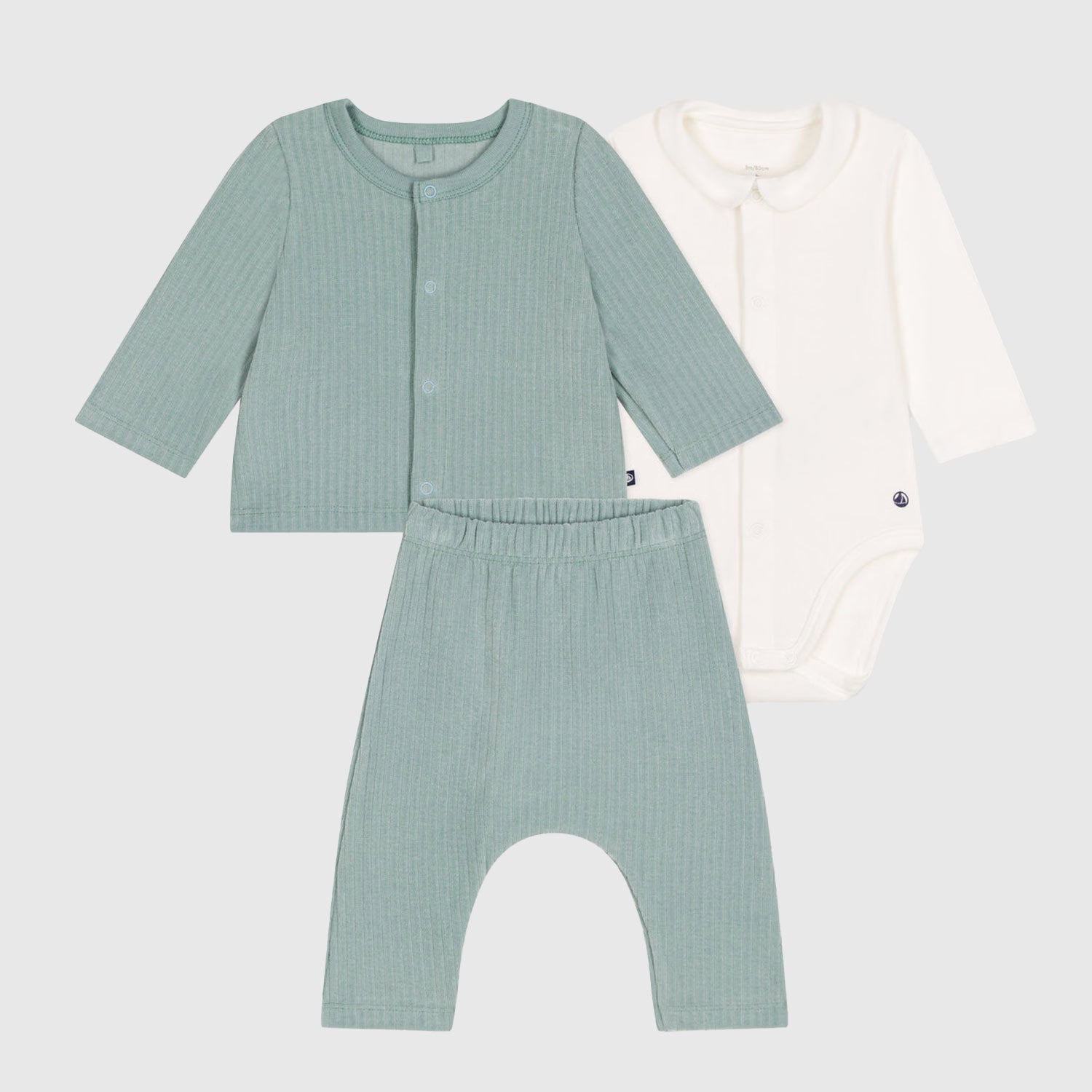 Completo 3 Pezzi Bebè in Velluto - annameglio.com abbigliamento moda