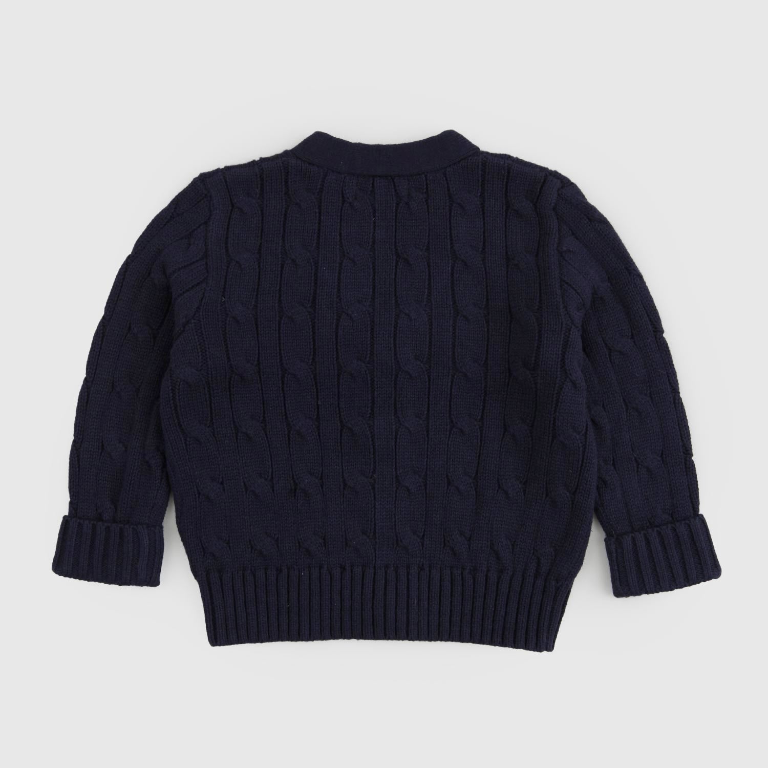 Maglioncino blu baby e chiusura a bottoni - annameglio.com abbigliamento moda