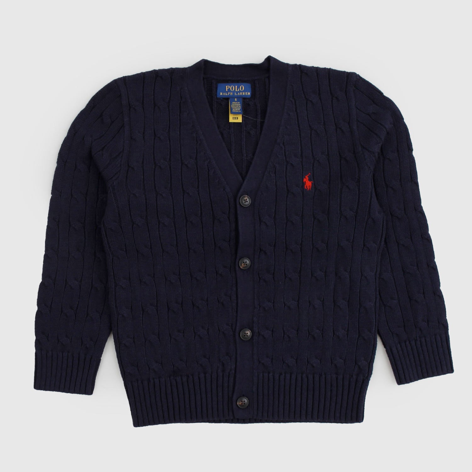 Maglioncino blu con chiusura a bottoni - annameglio.com abbigliamento moda