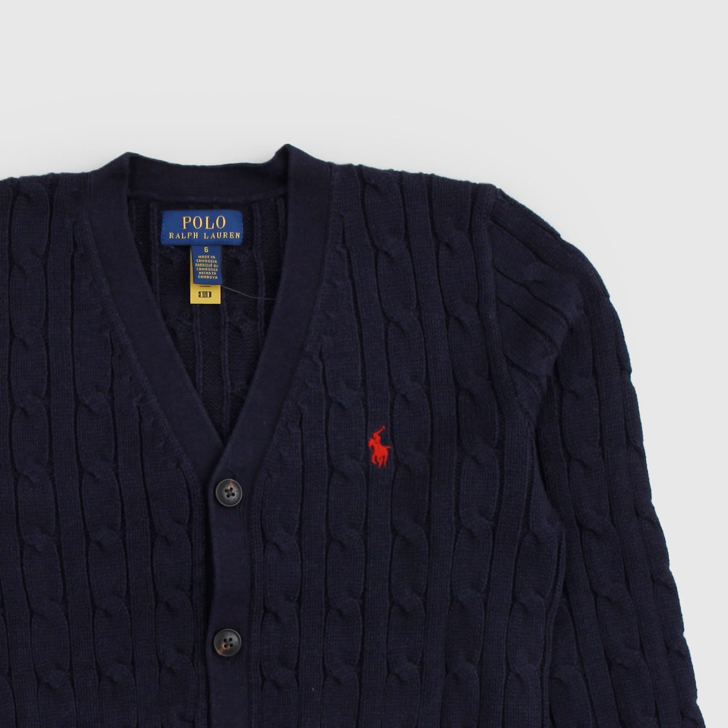 Maglioncino blu con chiusura a bottoni - annameglio.com abbigliamento moda