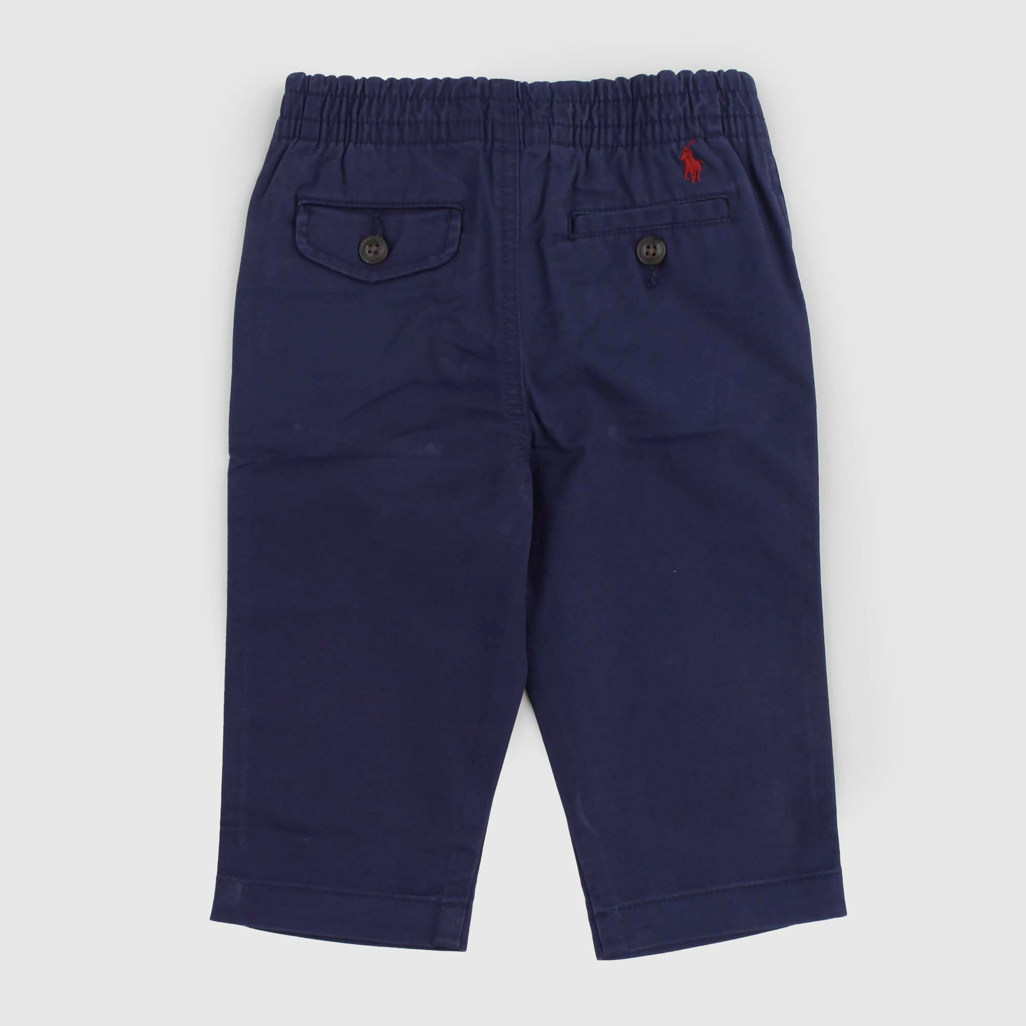 Pantaloni blu navy con vita elasticizzata Neonato - annameglio.com abbigliamento moda