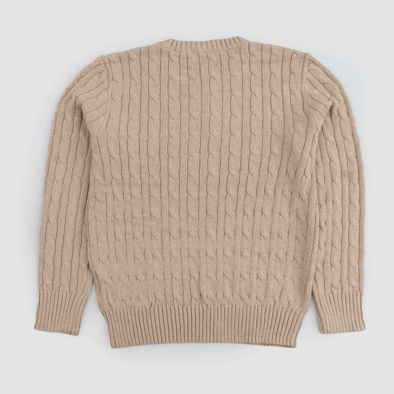 Maglioncino beige con logo - annameglio.com abbigliamento moda