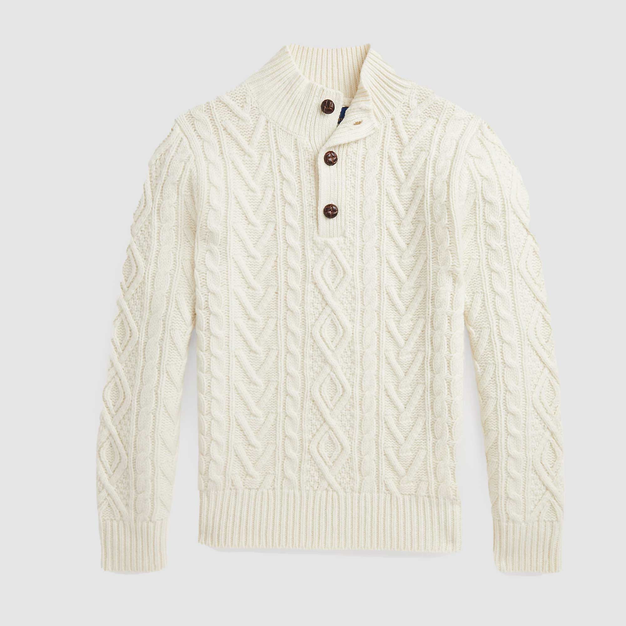 Maglione Color Latte RALPH LAUREN - annameglio.com abbigliamento moda