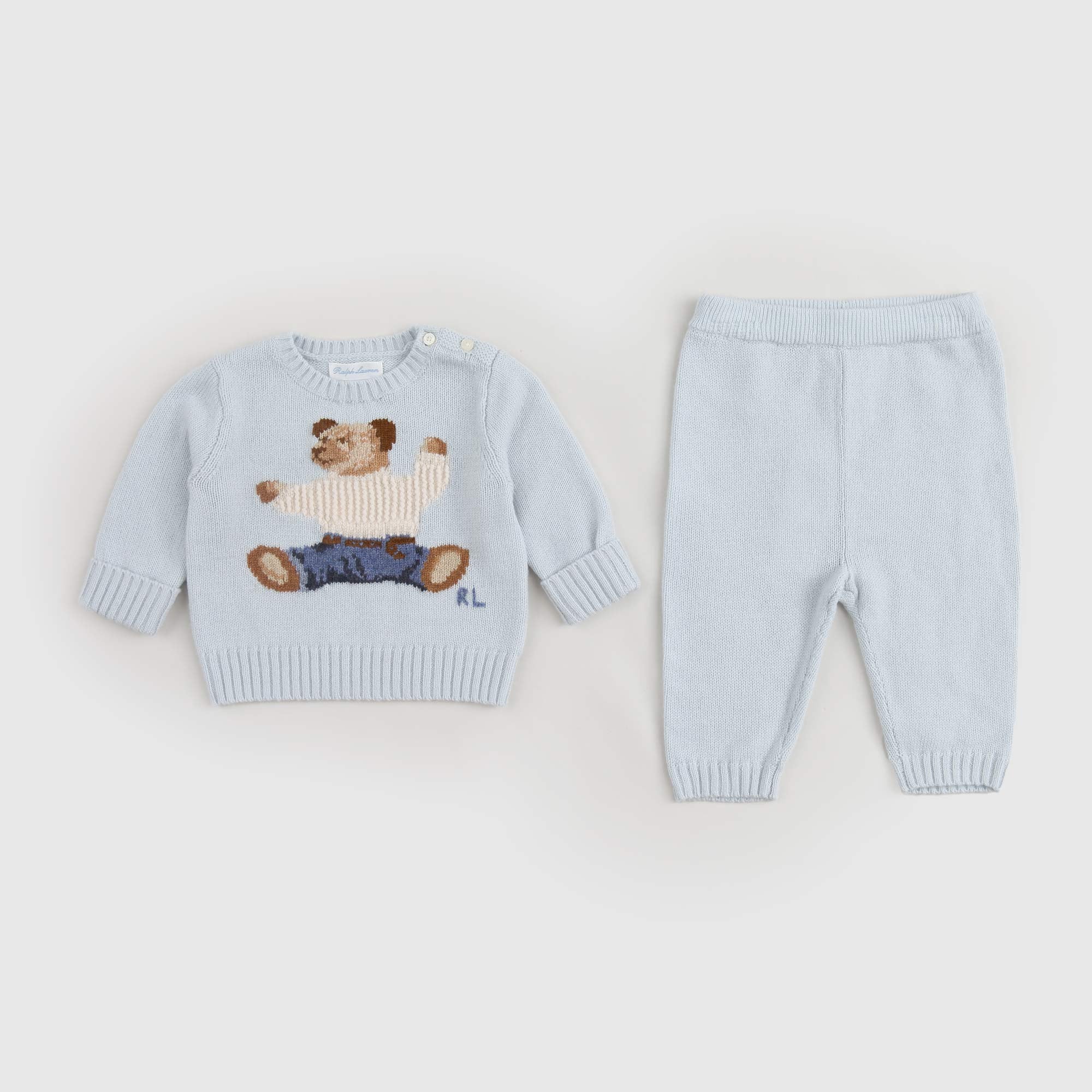 Completino Celeste RALPH LAUREN - annameglio.com abbigliamento moda