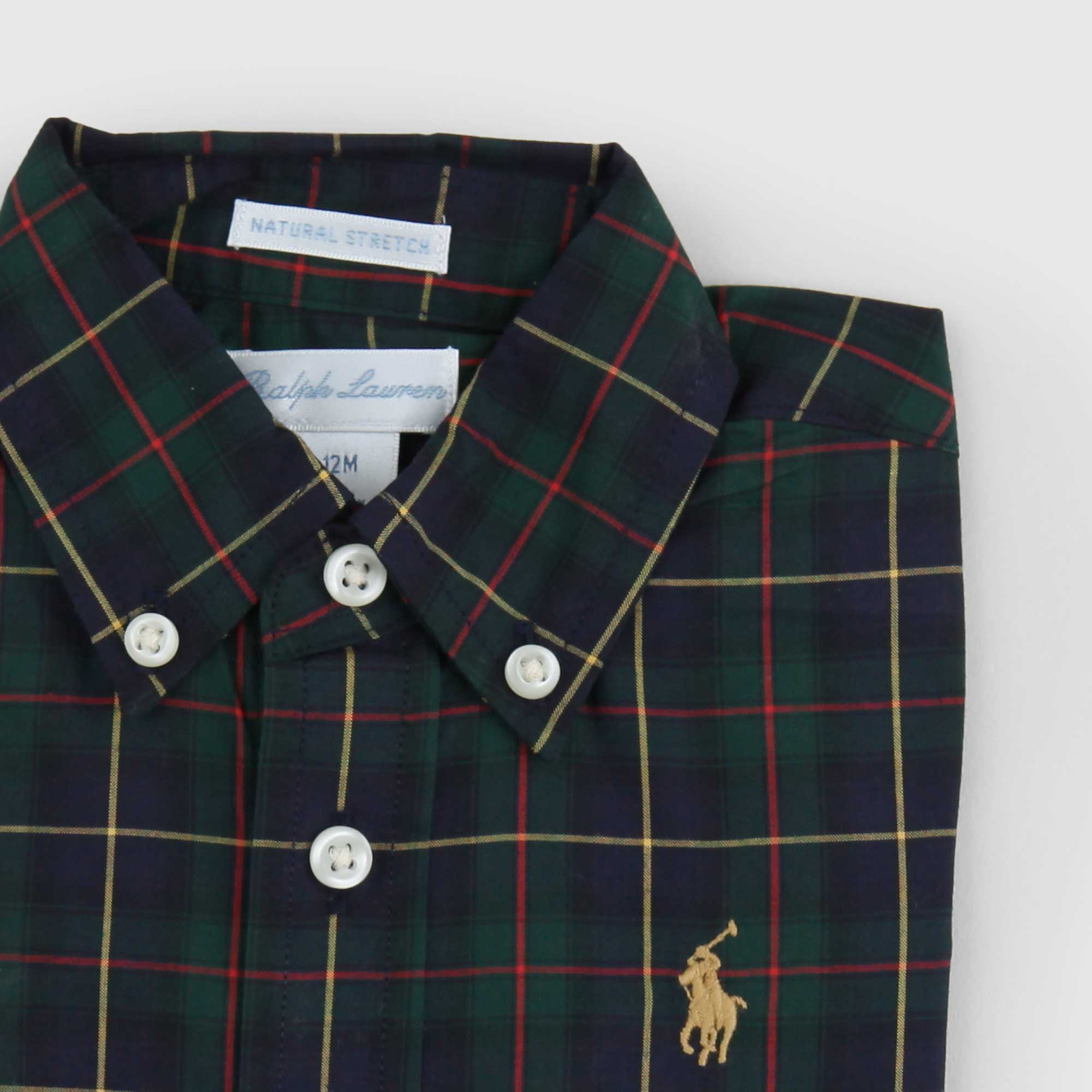 Camicia scozzese base blu e verde - annameglio.com abbigliamento moda