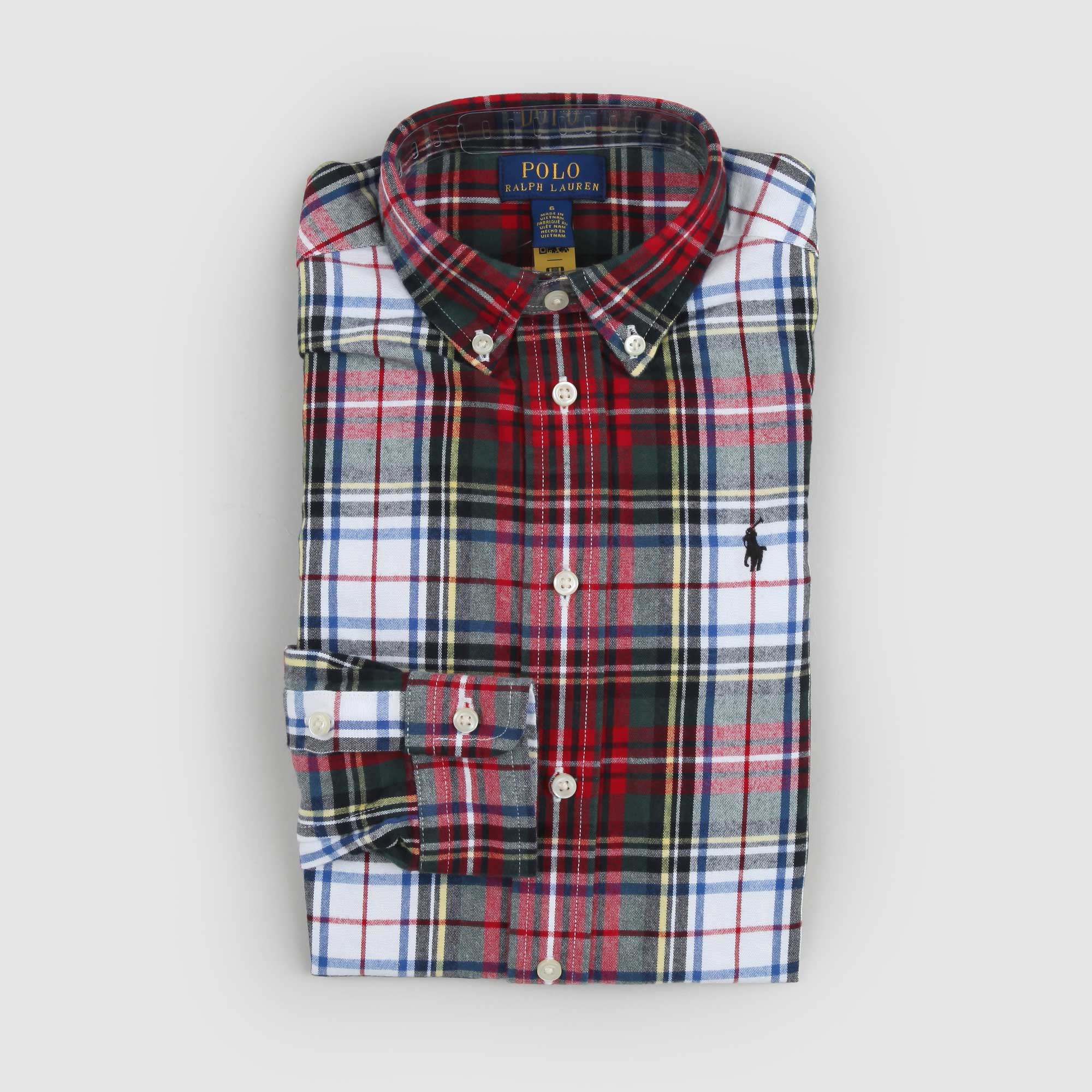 Camicia multicolor Fantasia Madras con Pony - annameglio.com abbigliamento moda