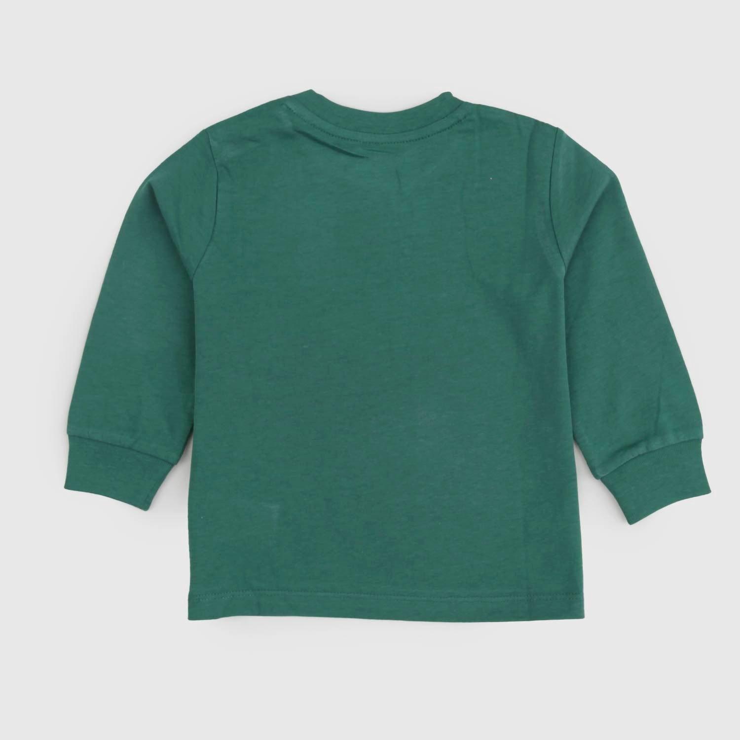 T-Shirt Manica Lunga Verde Baby Con Pony Ricamato - annameglio.com abbigliamento moda