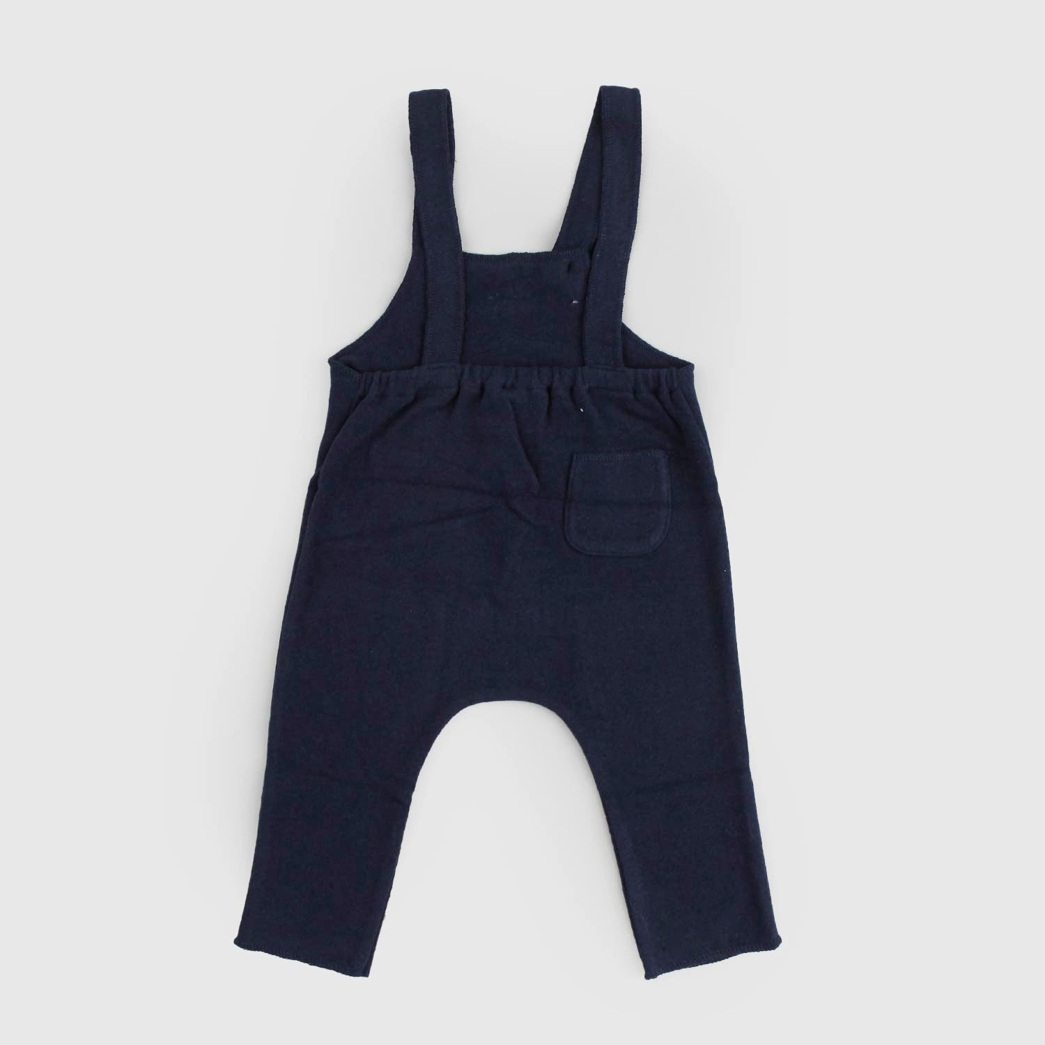Salopette unisex in jersey blu navy - annameglio.com abbigliamento moda