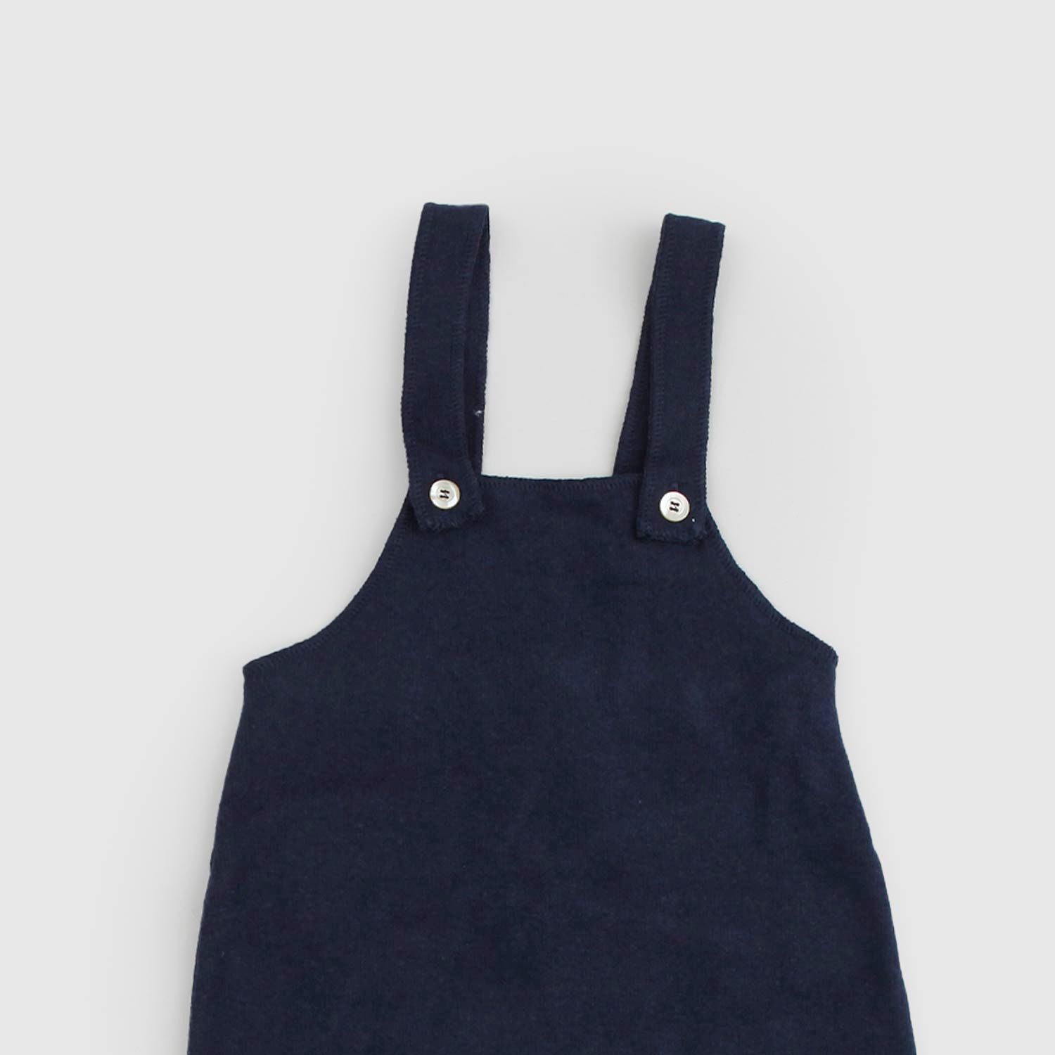 Salopette unisex in jersey blu navy - annameglio.com abbigliamento moda