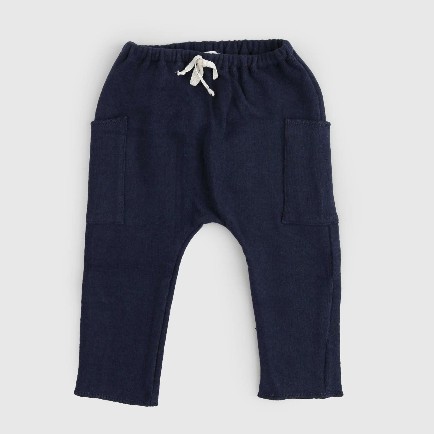 Pantalone Jogger blu navy con tasche - annameglio.com abbigliamento moda