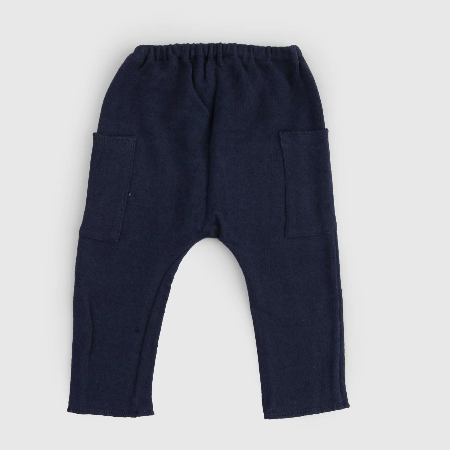 Pantalone Jogger blu navy con tasche - annameglio.com abbigliamento moda