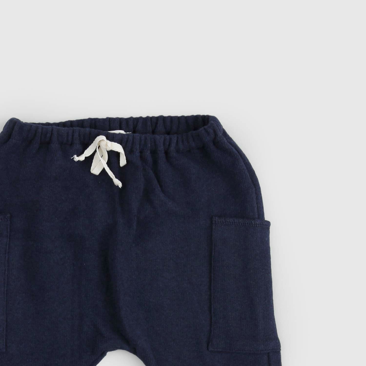 Pantalone Jogger blu navy con tasche - annameglio.com abbigliamento moda