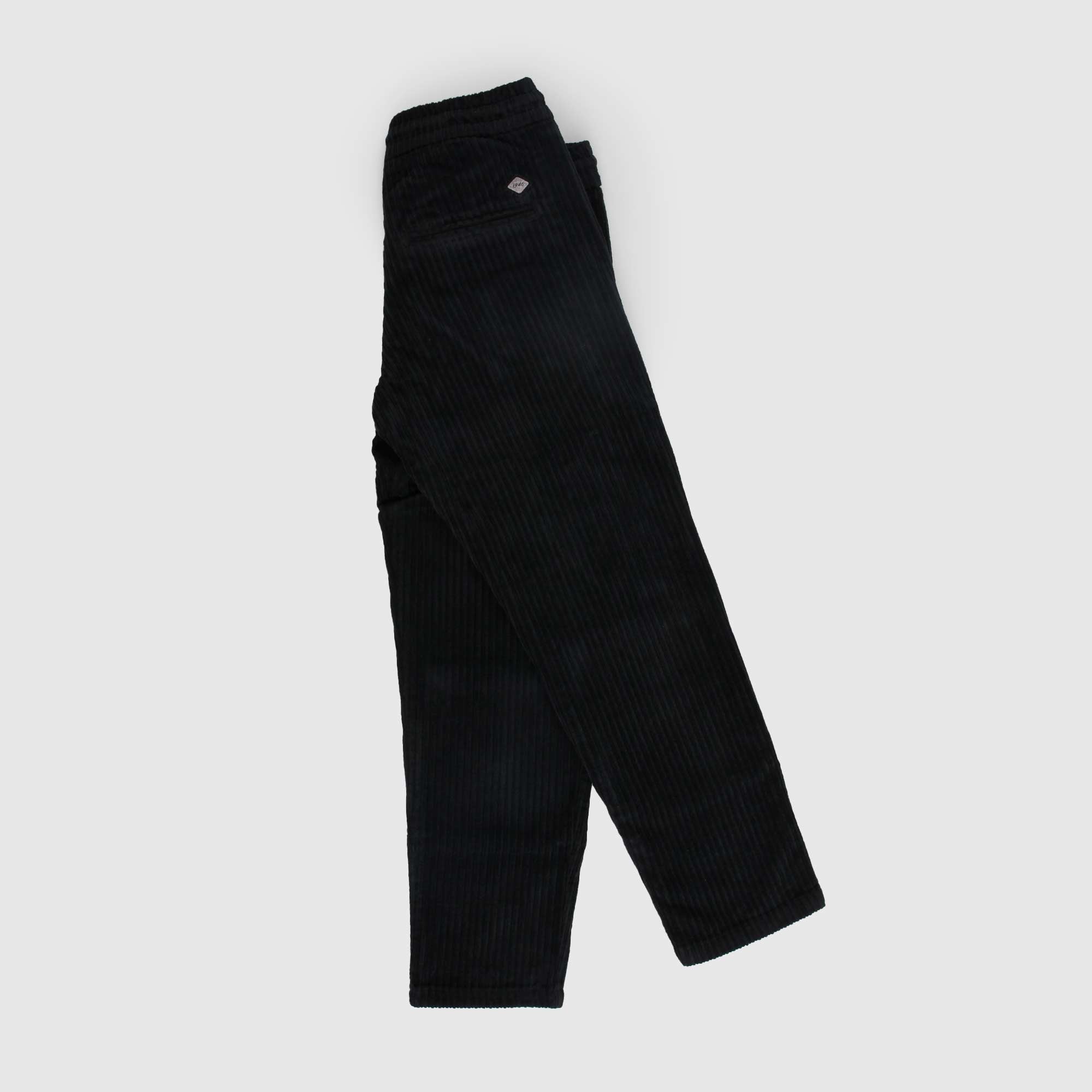 Pantalone Nero in Velluto NUPKEET - annameglio.com abbigliamento moda