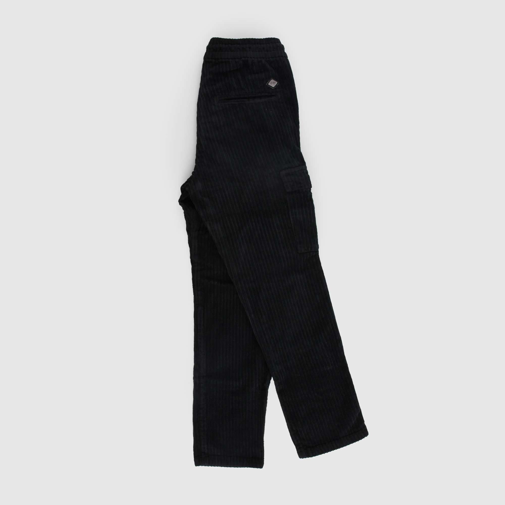 Pantalone nero in velluto a coste NUPKEET - annameglio.com abbigliamento moda