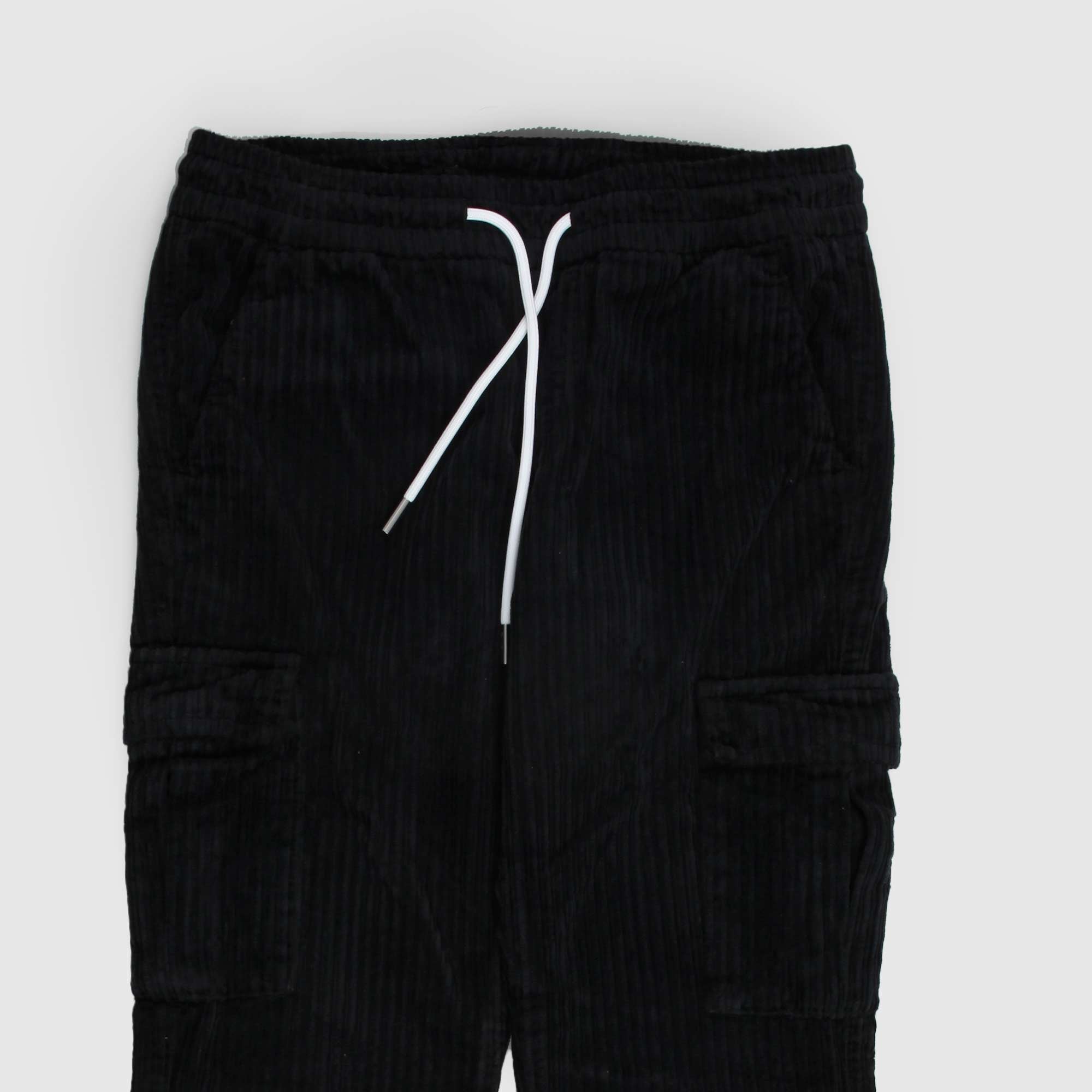 Pantalone nero in velluto a coste NUPKEET - annameglio.com abbigliamento moda