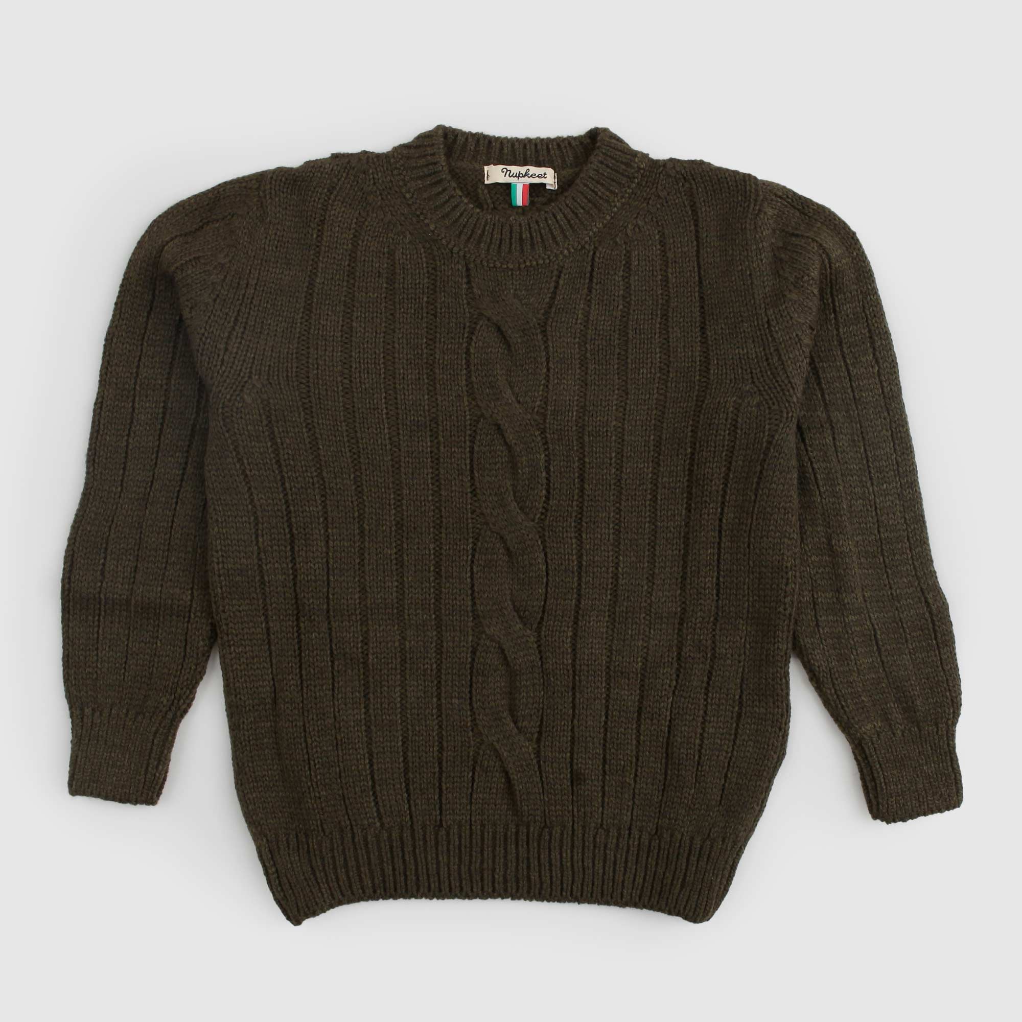 Maglioncino verde firmato NUPKEET - annameglio.com abbigliamento moda