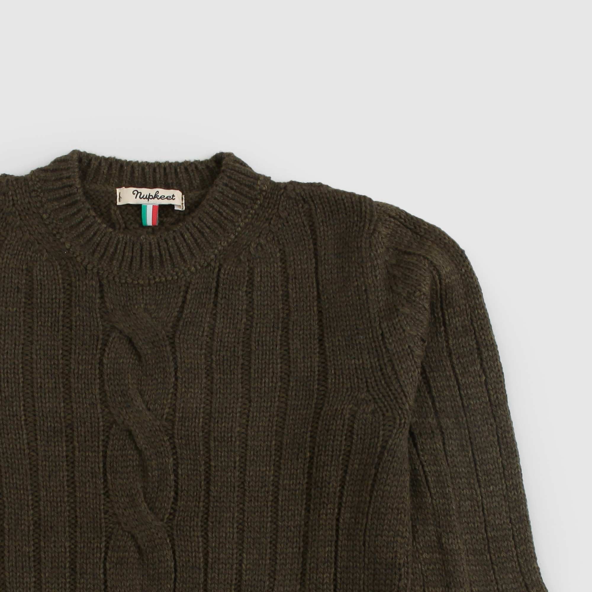 Maglioncino verde firmato NUPKEET - annameglio.com abbigliamento moda