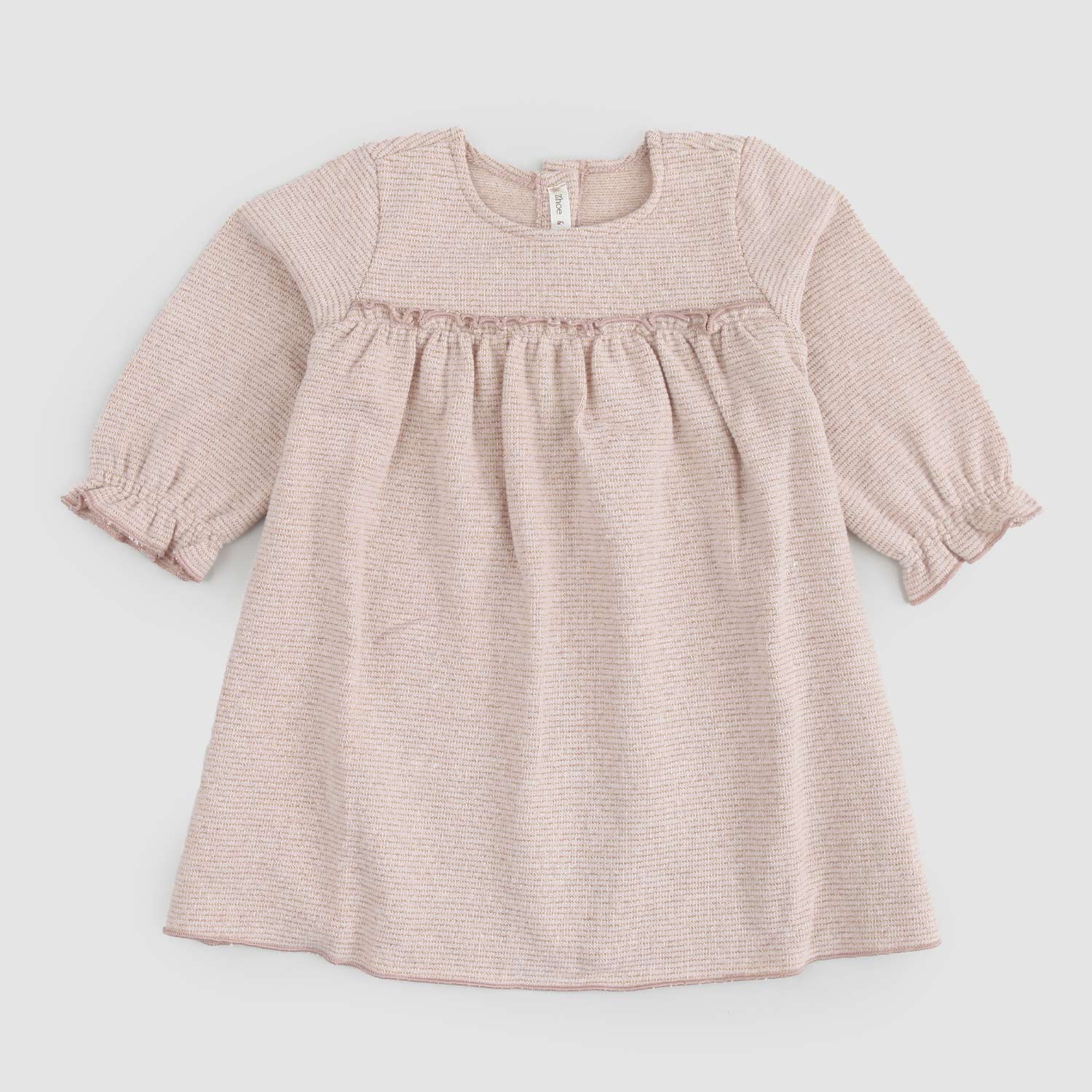 Abito rosa a righe orizzontali lurex - annameglio.com abbigliamento moda