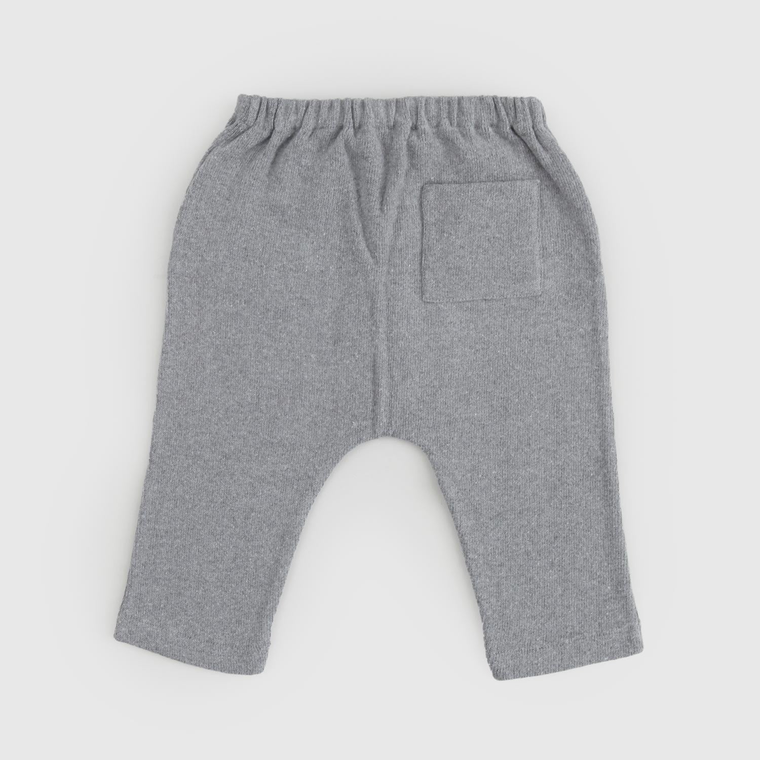 Pantalone grigio melange neonato in caldo cotone - annameglio.com abbigliamento moda