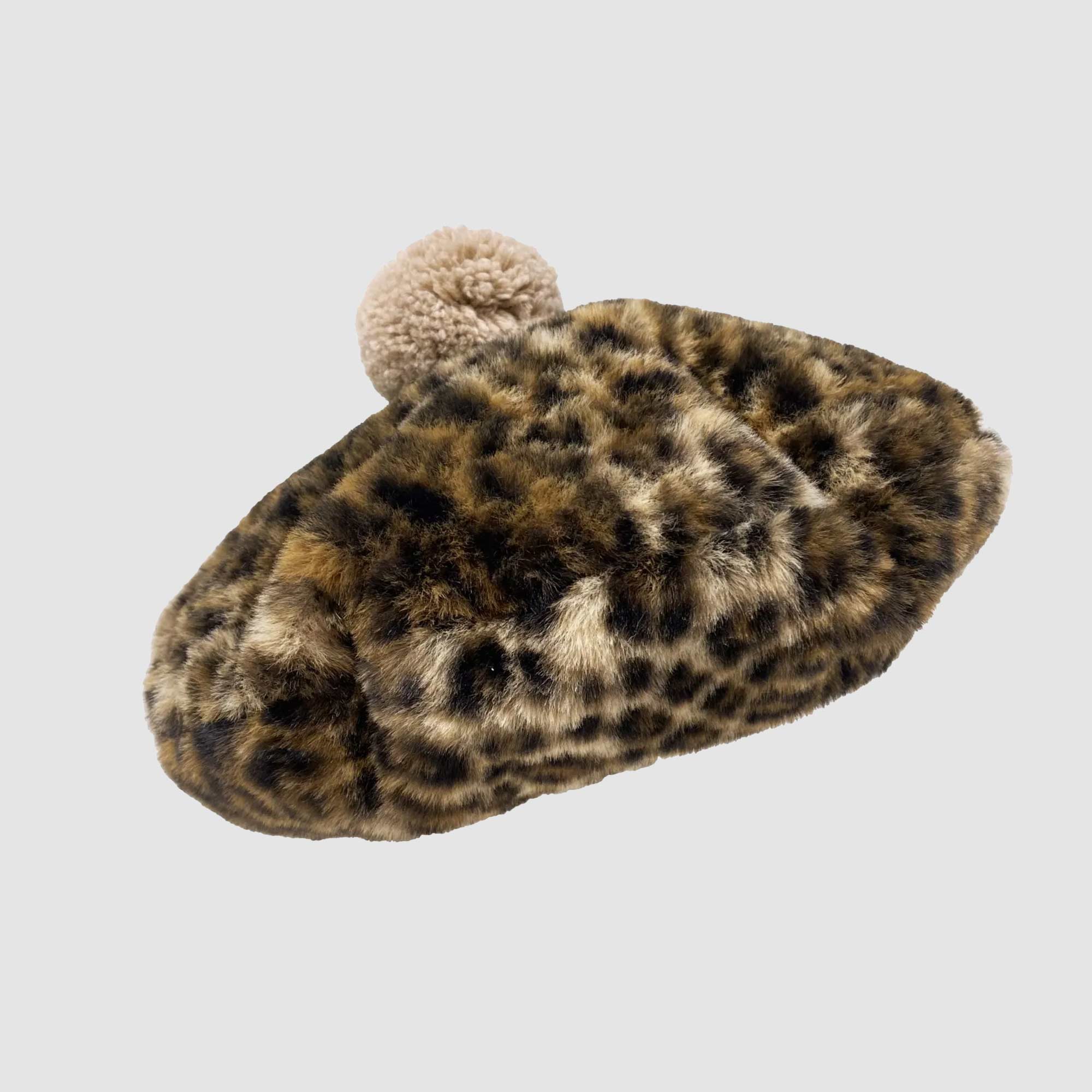 Cappello Leopardato Firmato Zhoe And Tobiah - annameglio.com abbigliamento moda
