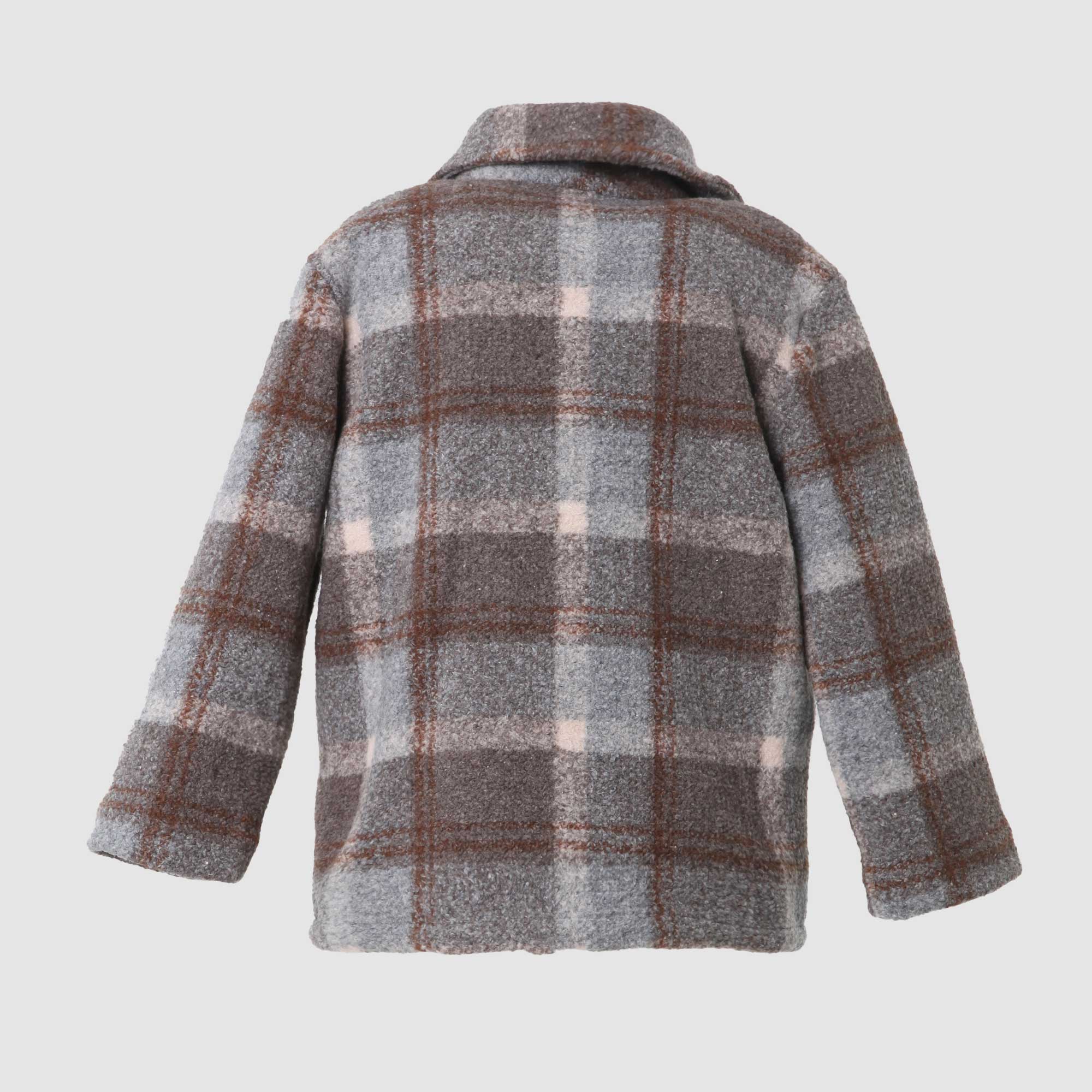 Cappotto doppiopetto a quadri - annameglio.com abbigliamento moda