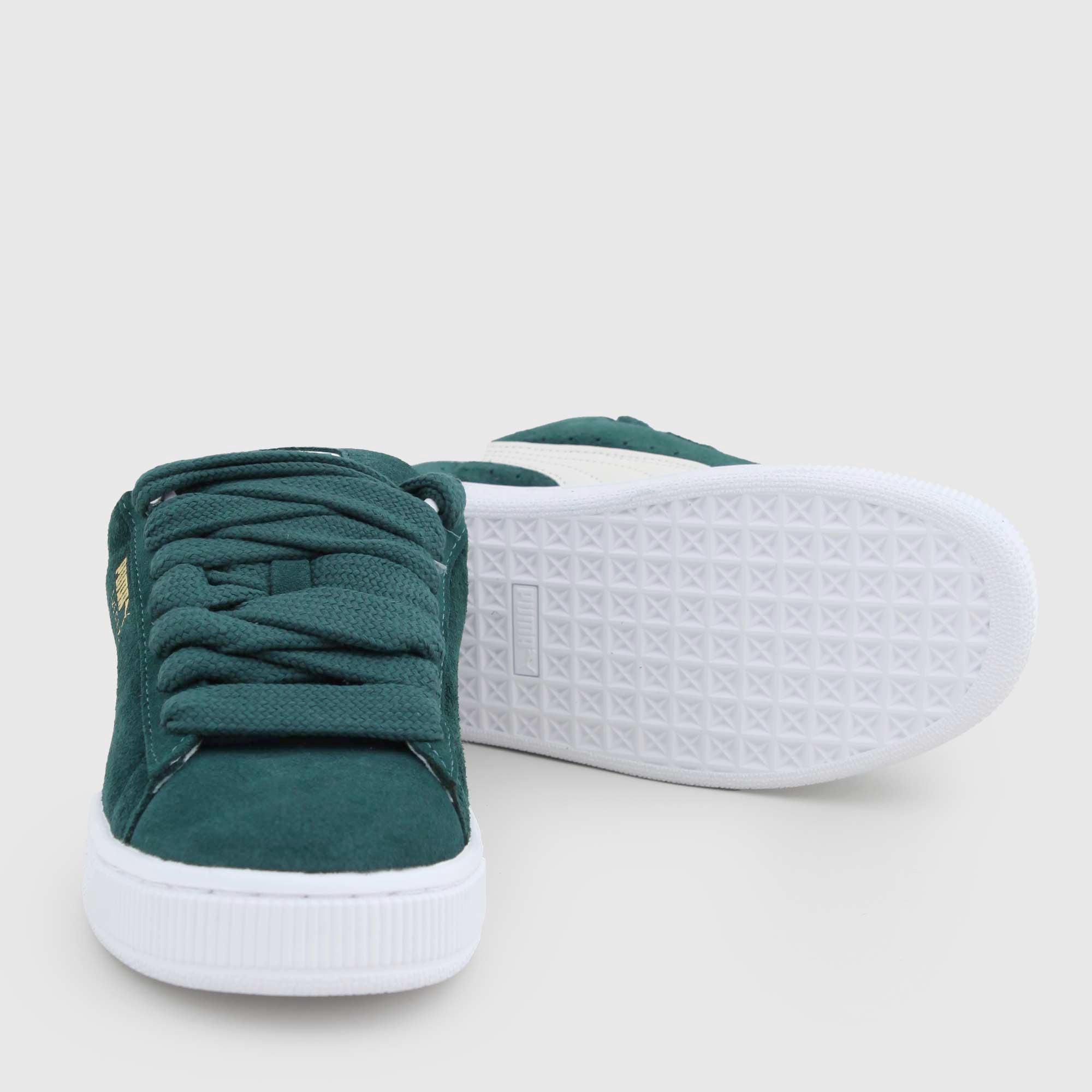 Scarpa Verde Scamosciata Firmata Puma - annameglio.com abbigliamento moda