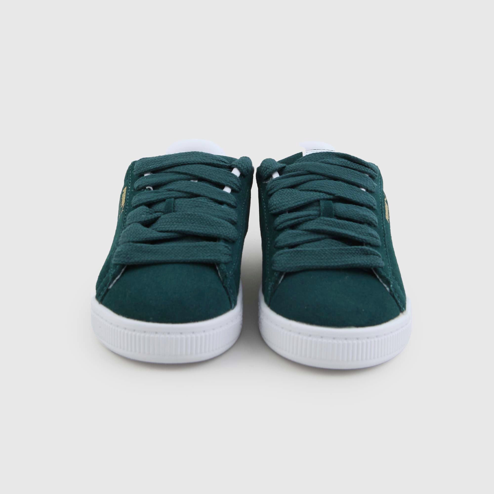 Sneaker Suede XL verde e bianco unisex - annameglio.com abbigliamento moda