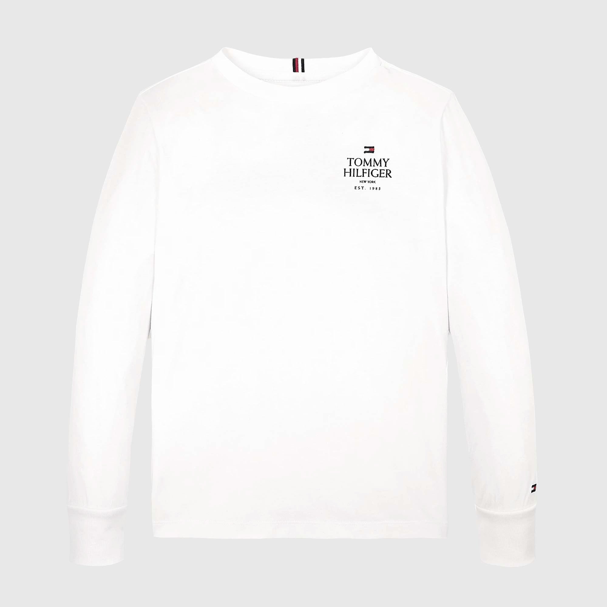 T-shirt Bianca Firmata TOMMY HILFIGER - annameglio.com abbigliamento moda