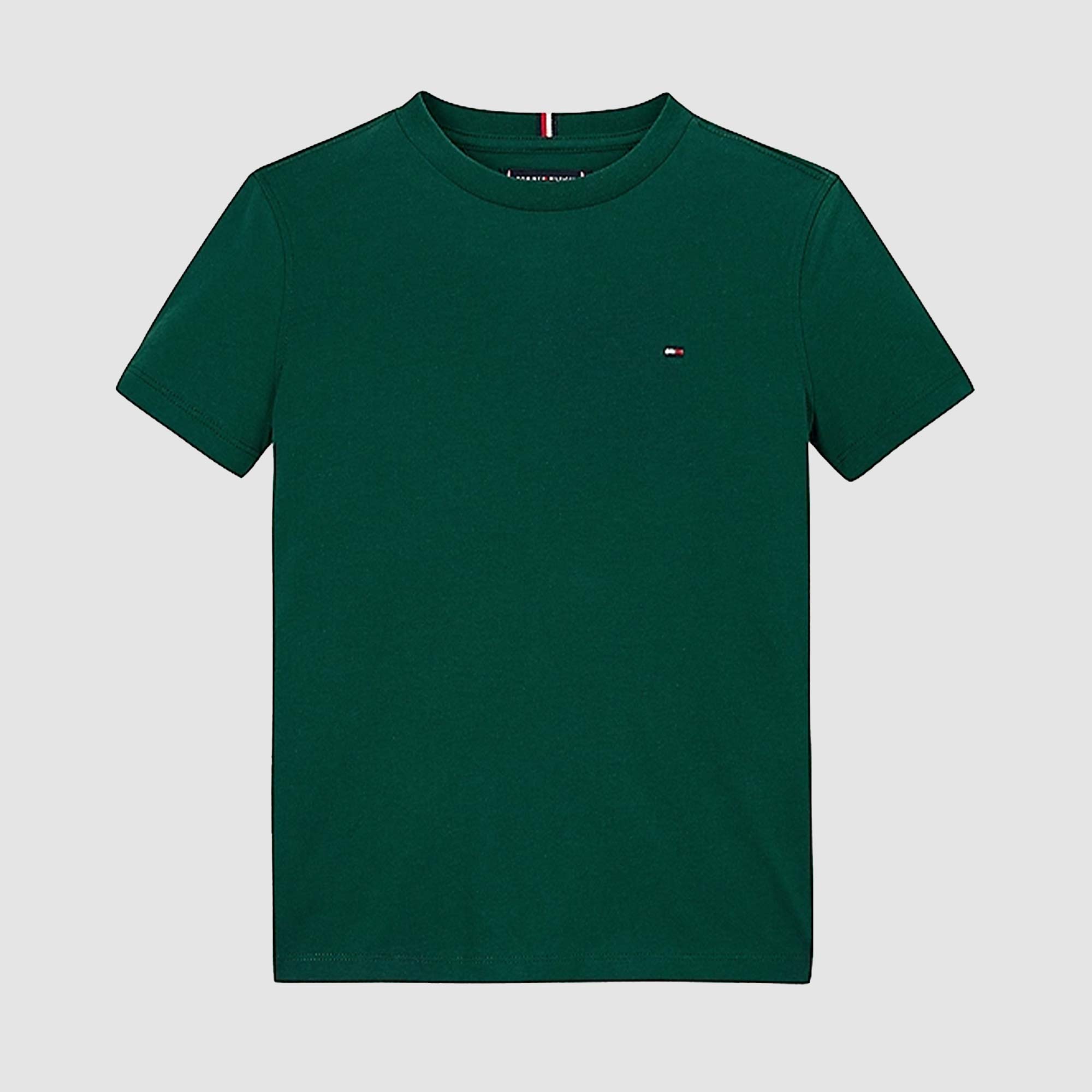 T-shirt Verde Girocollo Firmata TOMMY HILFIGER - annameglio.com abbigliamento moda