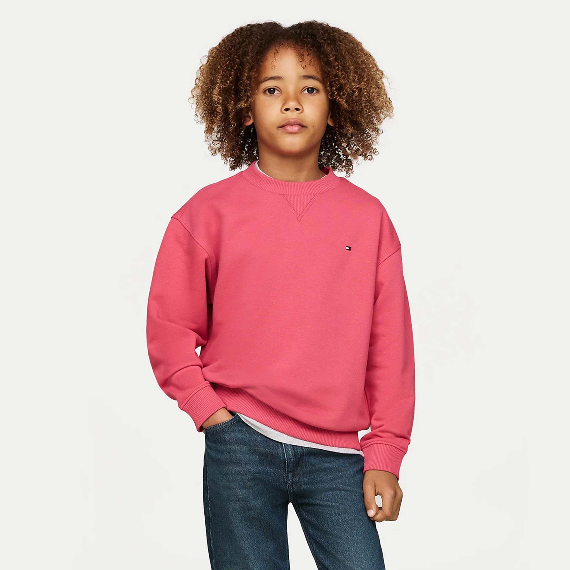 Felpa girocollo firmata TOMMY HILFIGER - annameglio.com abbigliamento moda