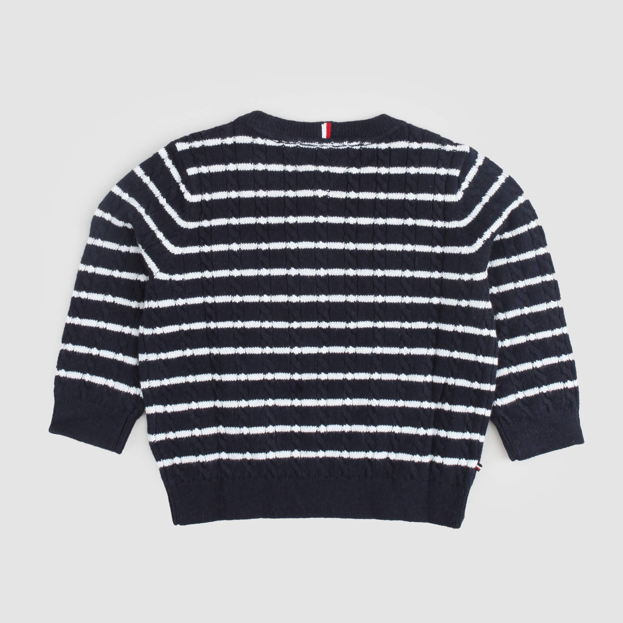 Maglioncino Blu A Righe TOMMY HILFIGER - annameglio.com abbigliamento moda