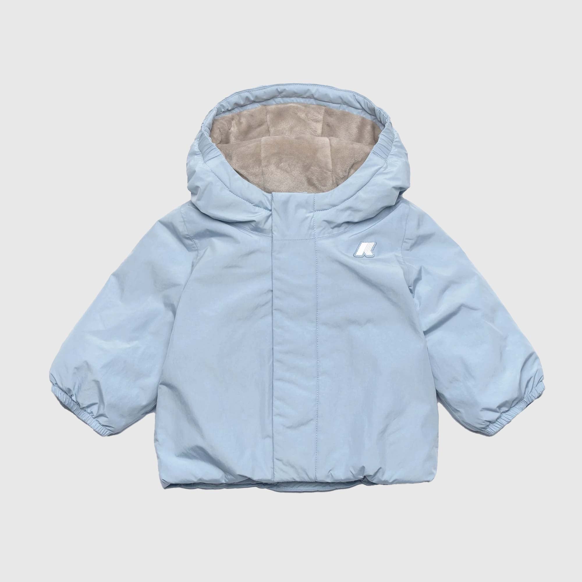 Giubbino Celeste New Born firmato KWAY - annameglio.com abbigliamento moda