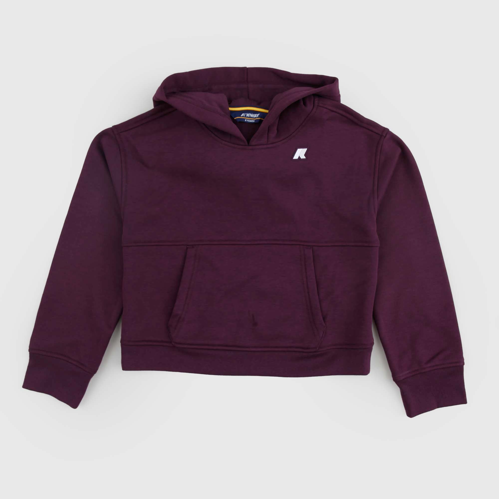 Felpa Carmylle Viola Vinaccio KWAY - annameglio.com abbigliamento moda