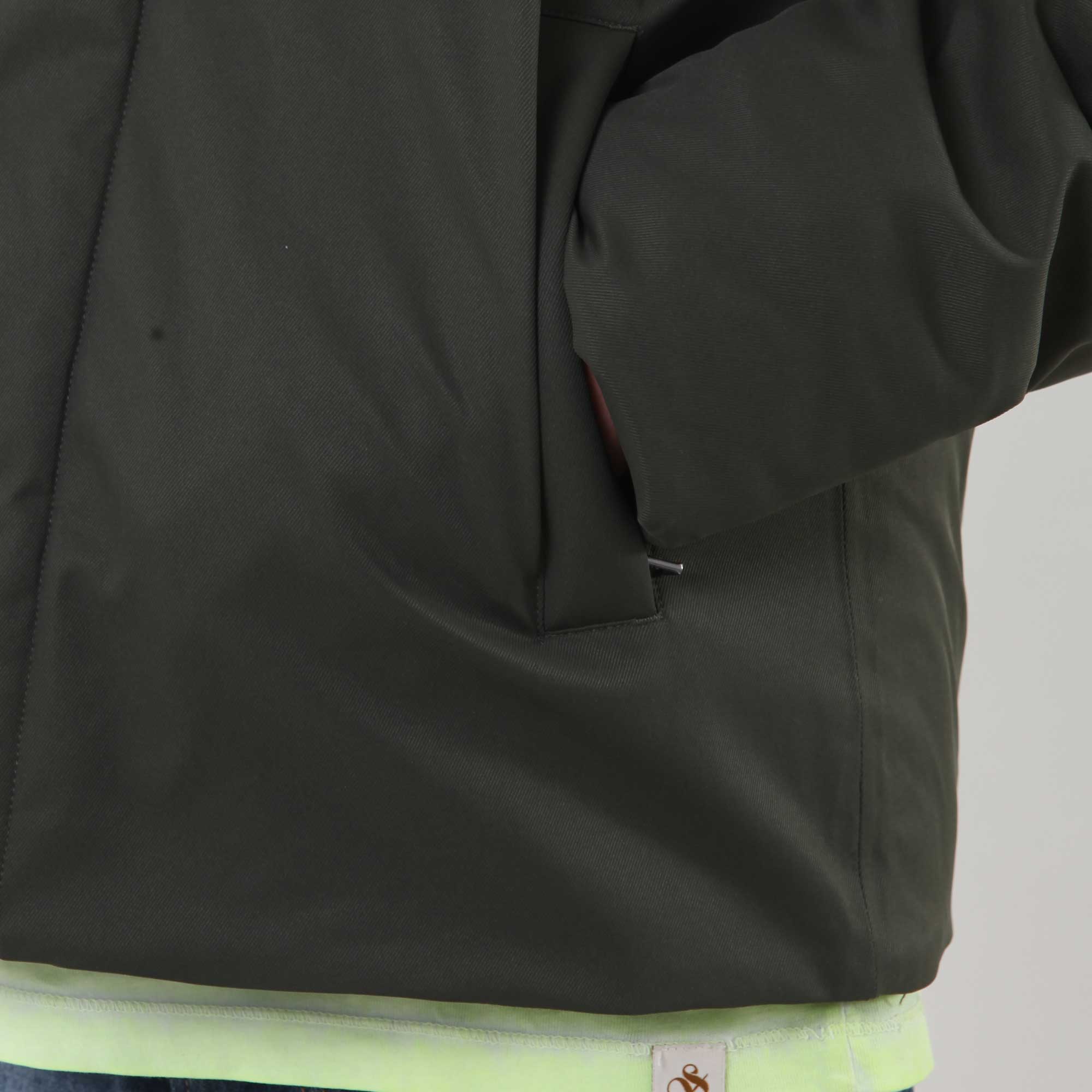 Giacca P. JACKO TWILL MARMOTTA verde e blu - annameglio.com abbigliamento moda