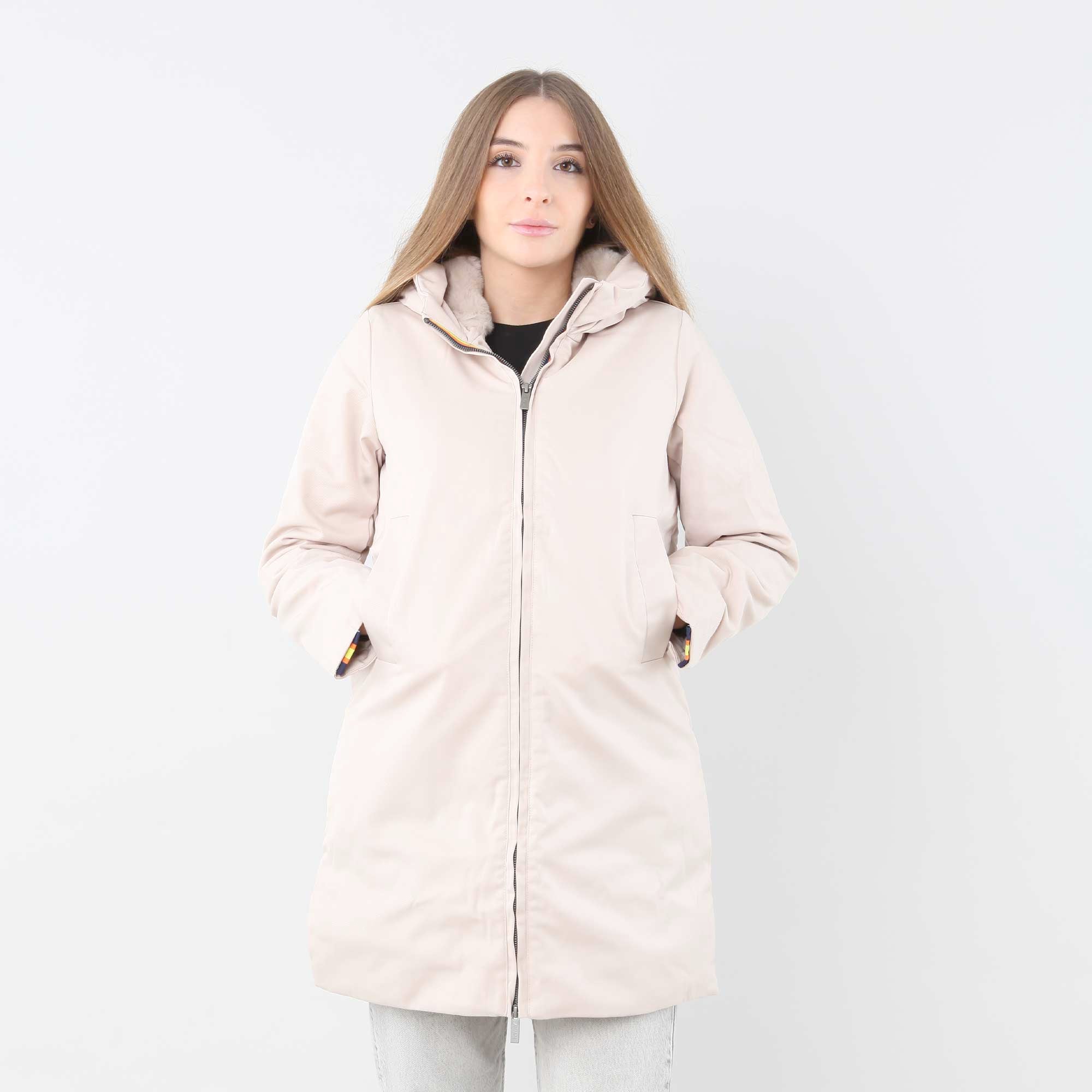 Giacca con Interno Teddy Firmato K-WAY - annameglio.com abbigliamento moda